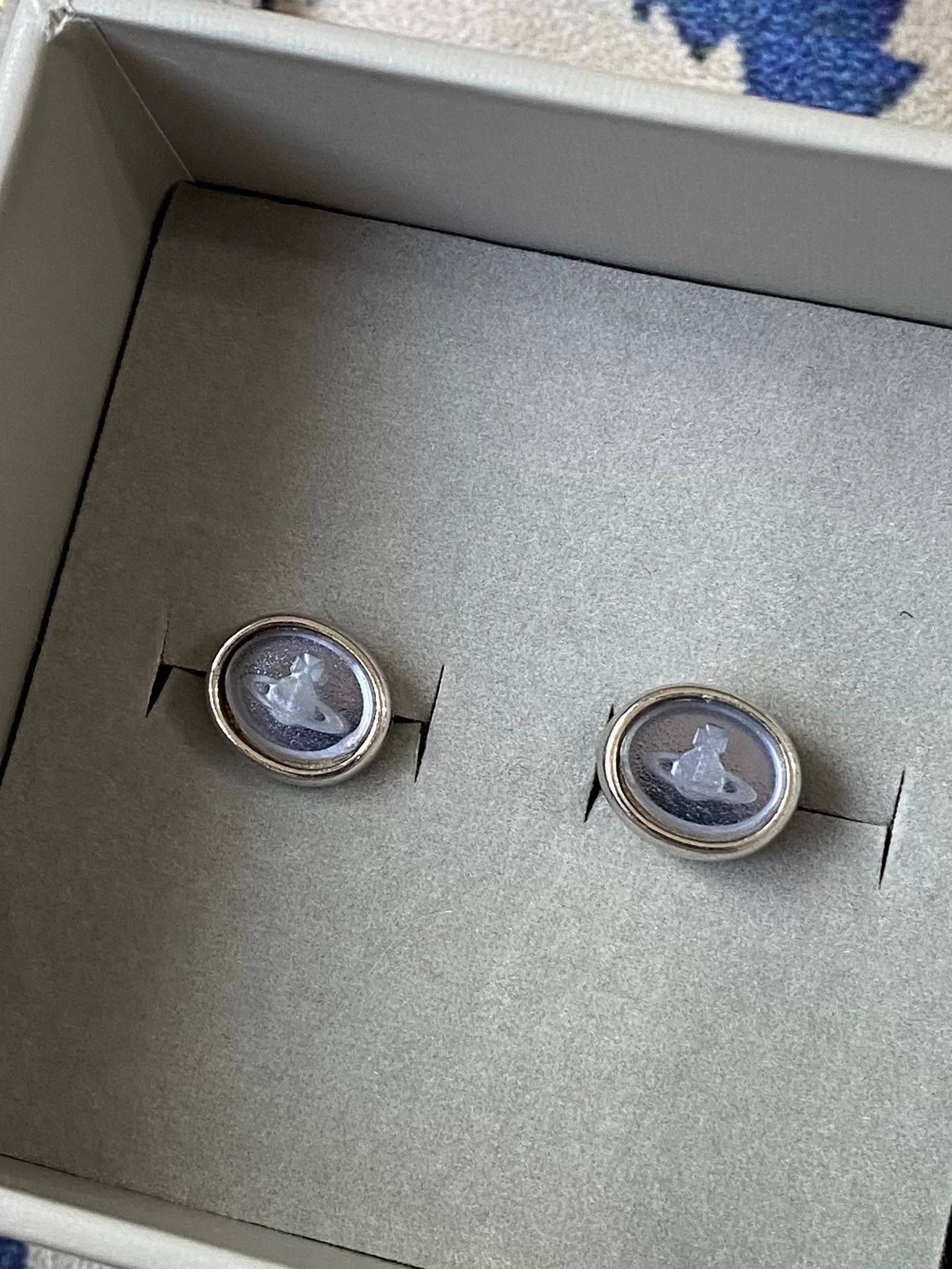 Vivienne Westwood vivienne westwood blue purple illusion earrings Size ONE SIZE - 3 Thumbnail