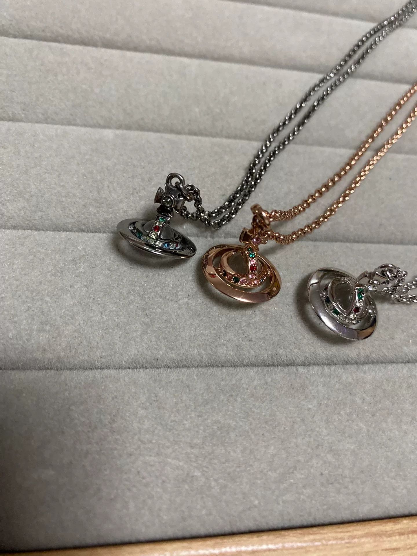 Vivienne Westwood vivienne westwood petite orb necklaces set Size ONE SIZE - 9 Thumbnail