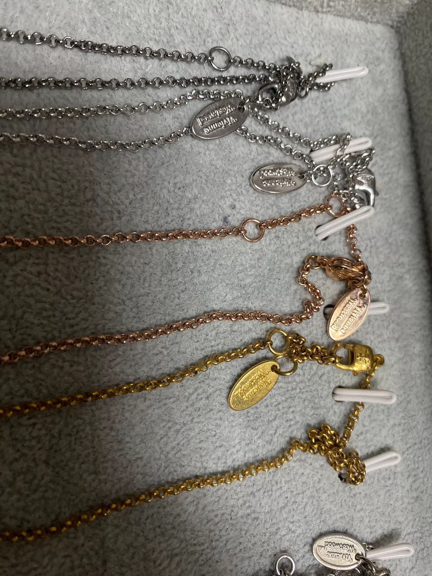 Vivienne Westwood vivienne westwood petite orb necklaces set Size ONE SIZE - 7 Thumbnail
