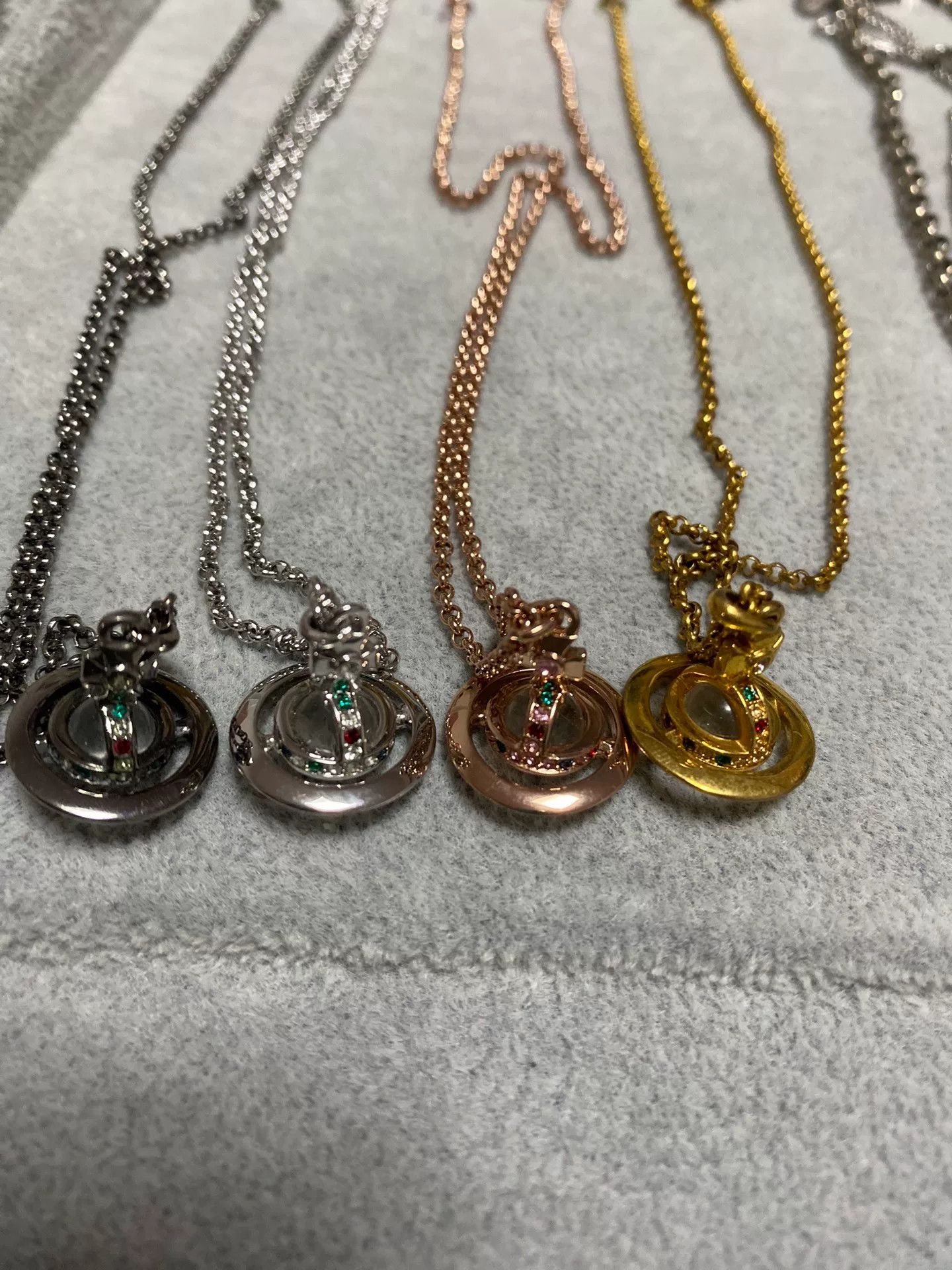 Vivienne Westwood vivienne westwood petite orb necklaces set Size ONE SIZE - 2 Thumbnail
