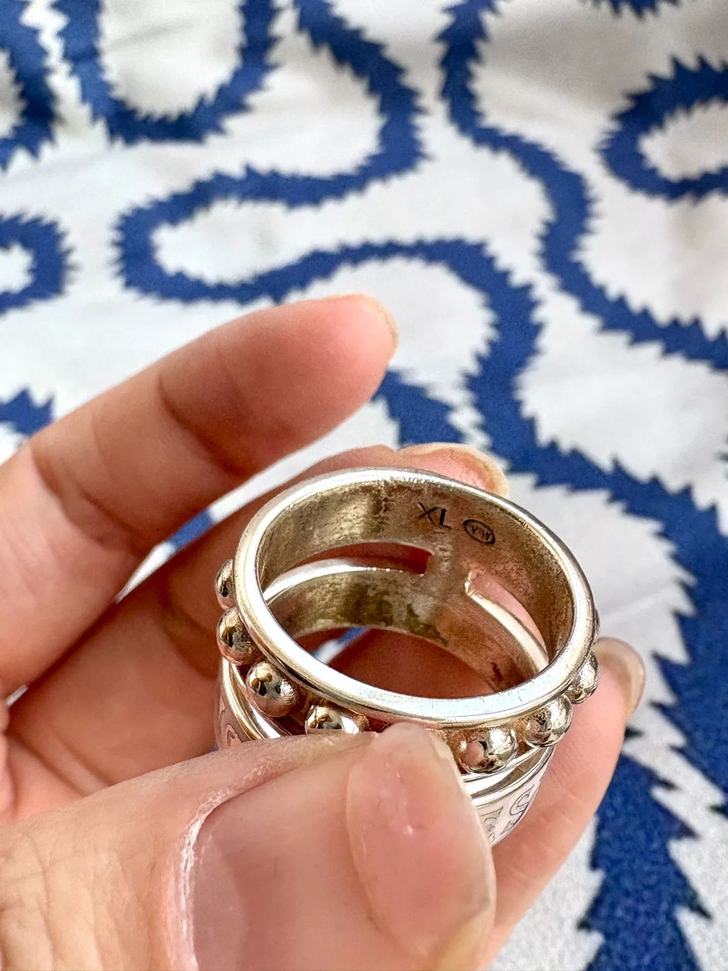 Vivienne Westwood vivienne westwood pink enamel double ring Size ONE SIZE - 5 Thumbnail