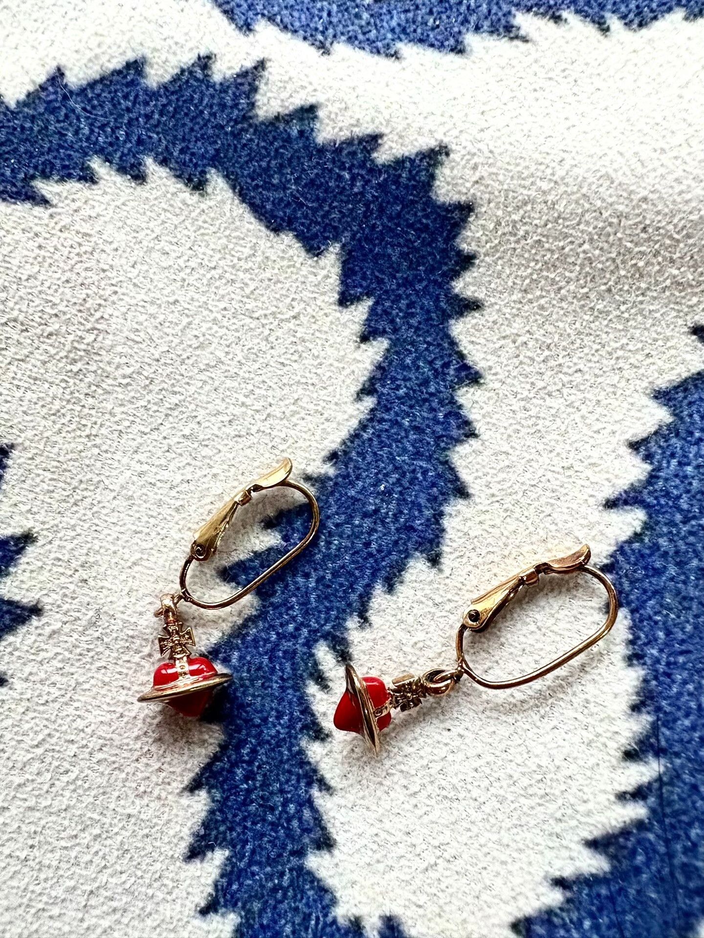 Vivienne Westwood vivienne westwood red heart earrings Size ONE SIZE - 2 Thumbnail