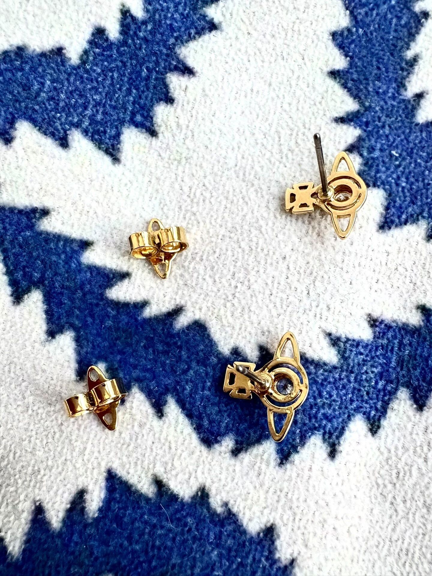 Vivienne Westwood vivienne westwood gold saturn stud earrings Size ONE SIZE - 4 Thumbnail