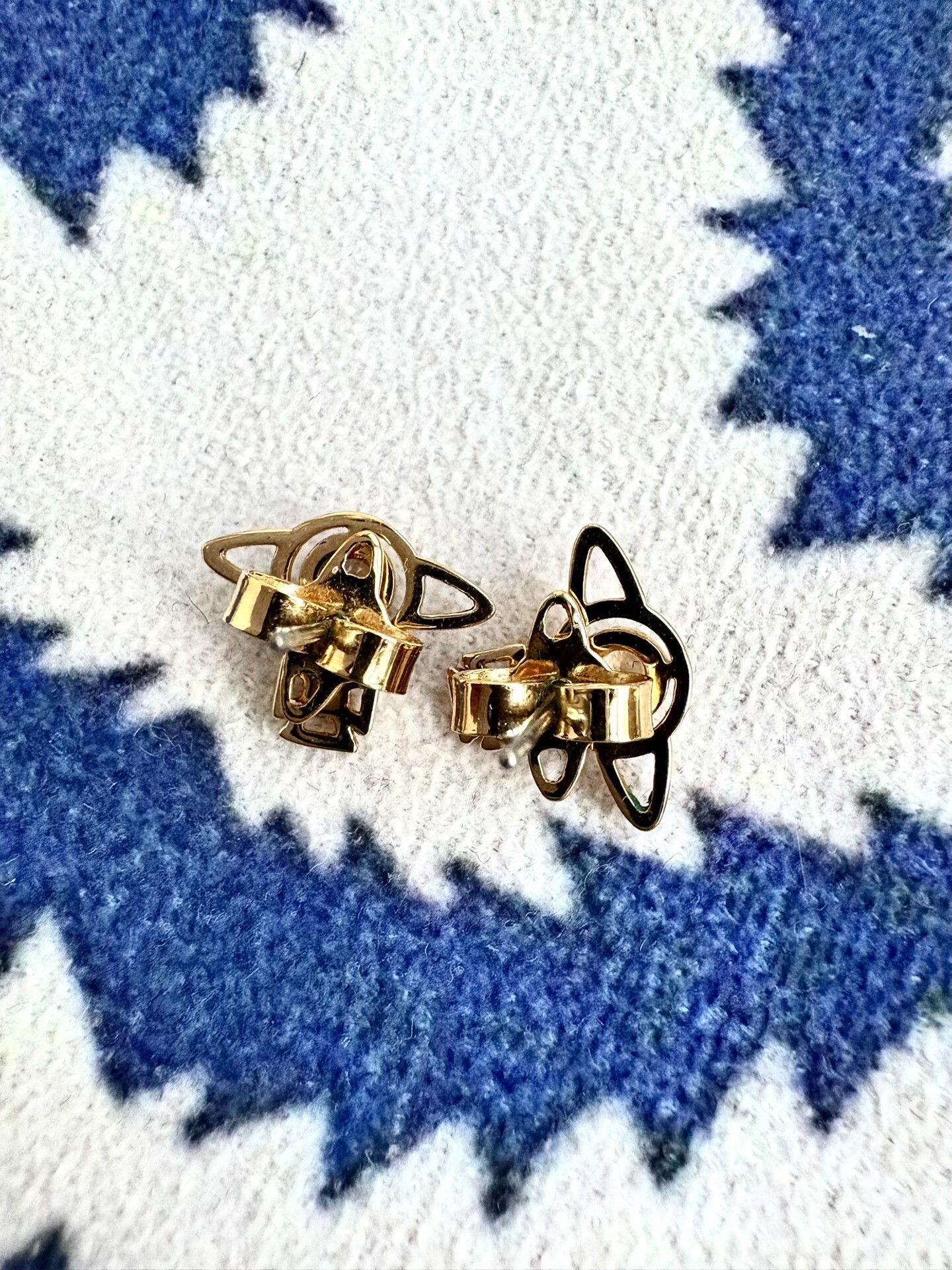 Vivienne Westwood vivienne westwood gold saturn stud earrings Size ONE SIZE - 3 Thumbnail