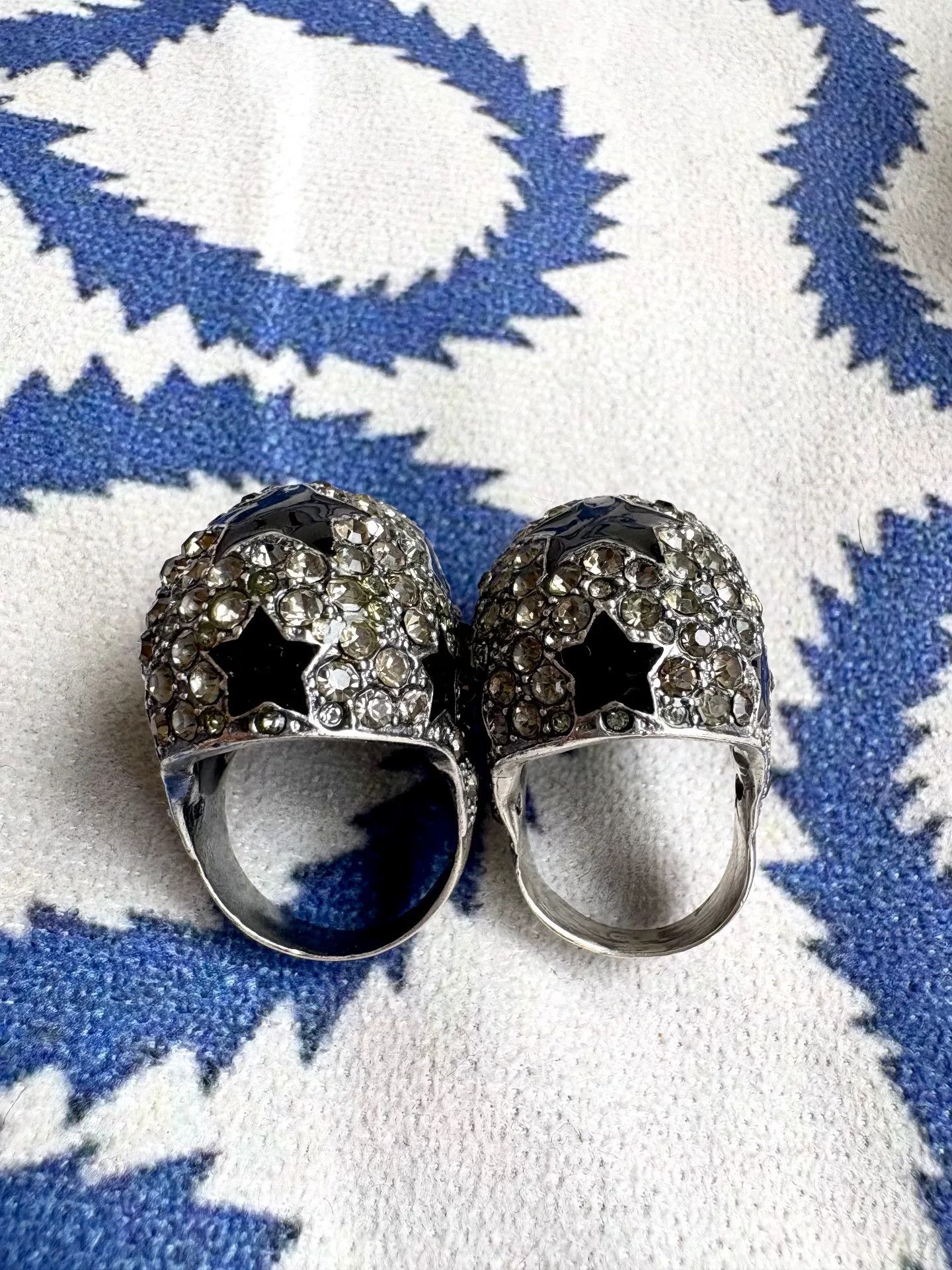Vivienne Westwood vivienne westwood punk skull ring in silver Size ONE SIZE - 5 Thumbnail