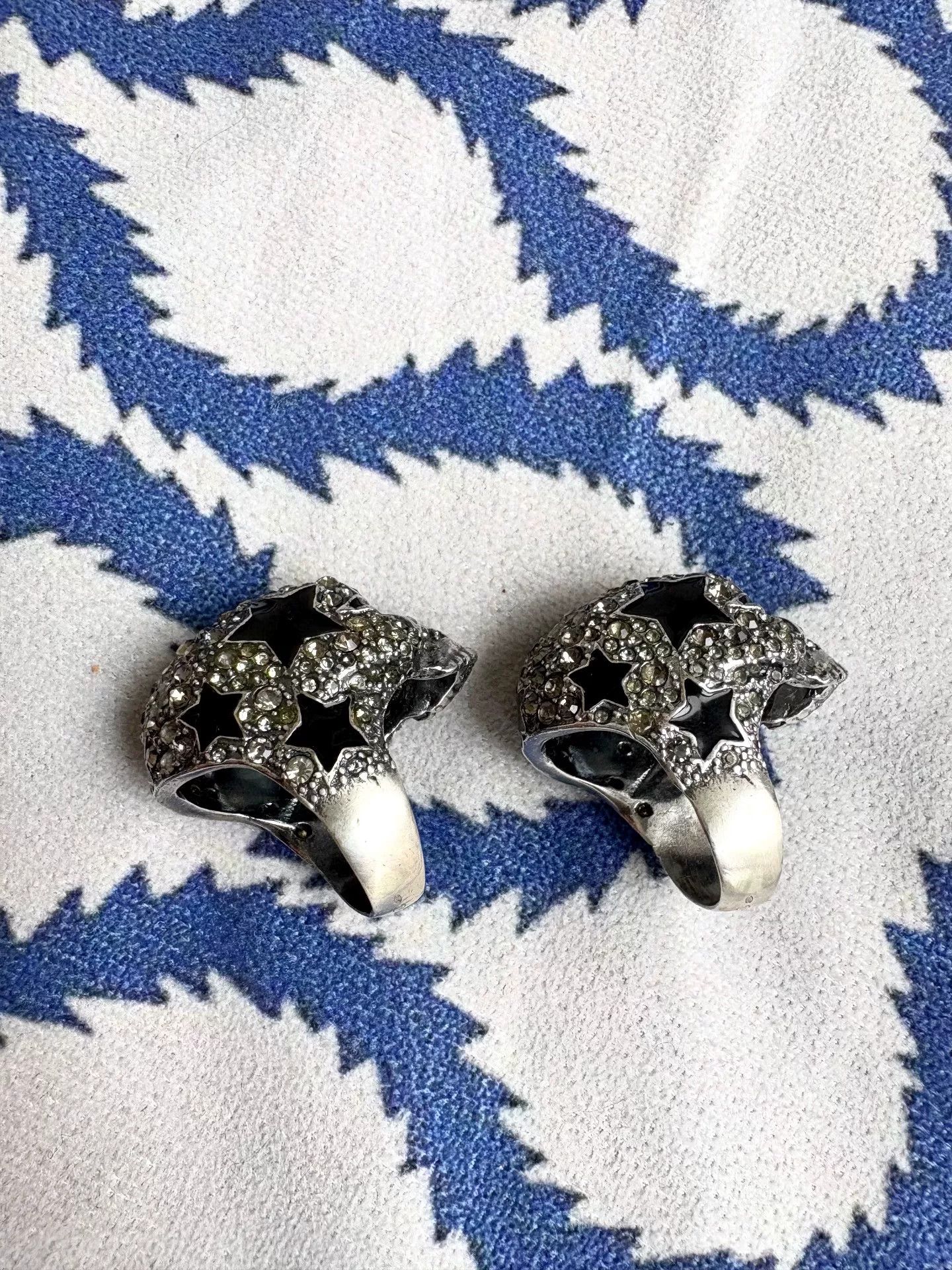 Vivienne Westwood vivienne westwood punk skull ring in silver Size ONE SIZE - 6 Thumbnail