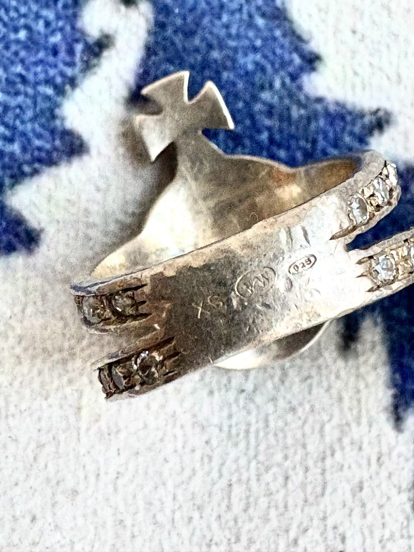 Vivienne Westwood vivienne westwood vintage crystal saturn ring Size ONE SIZE - 5 Thumbnail