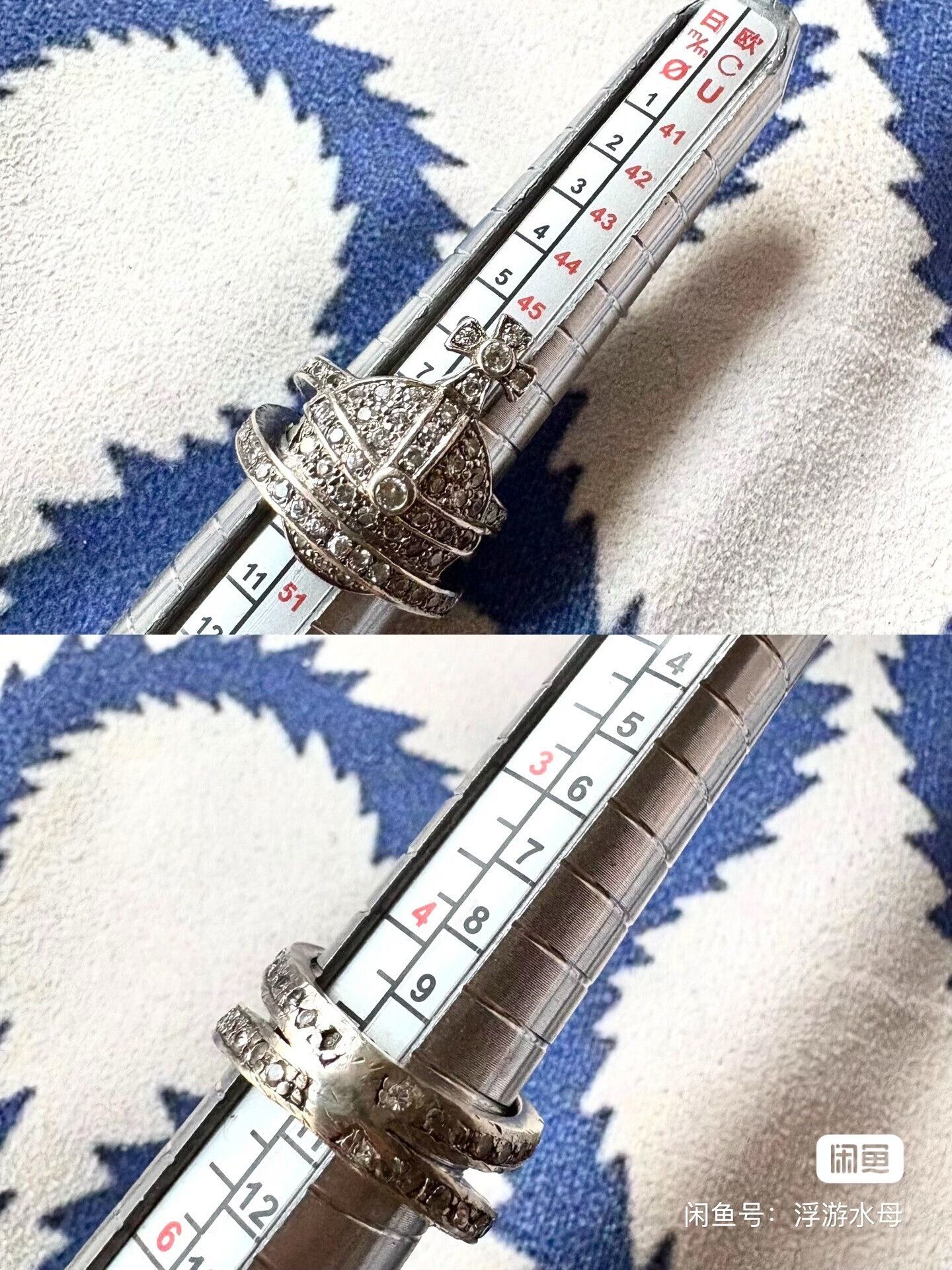 Vivienne Westwood vivienne westwood vintage crystal saturn ring Size ONE SIZE - 8 Thumbnail