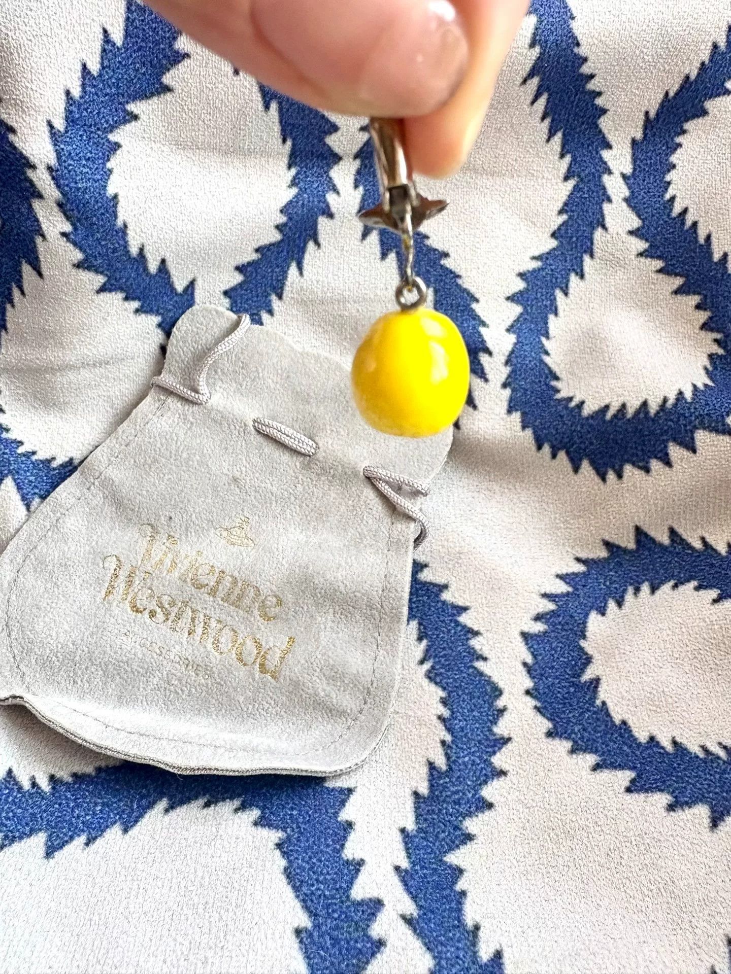 Vivienne Westwood vivienne westwood yellow skull earrings single piece Size ONE SIZE - 4 Thumbnail