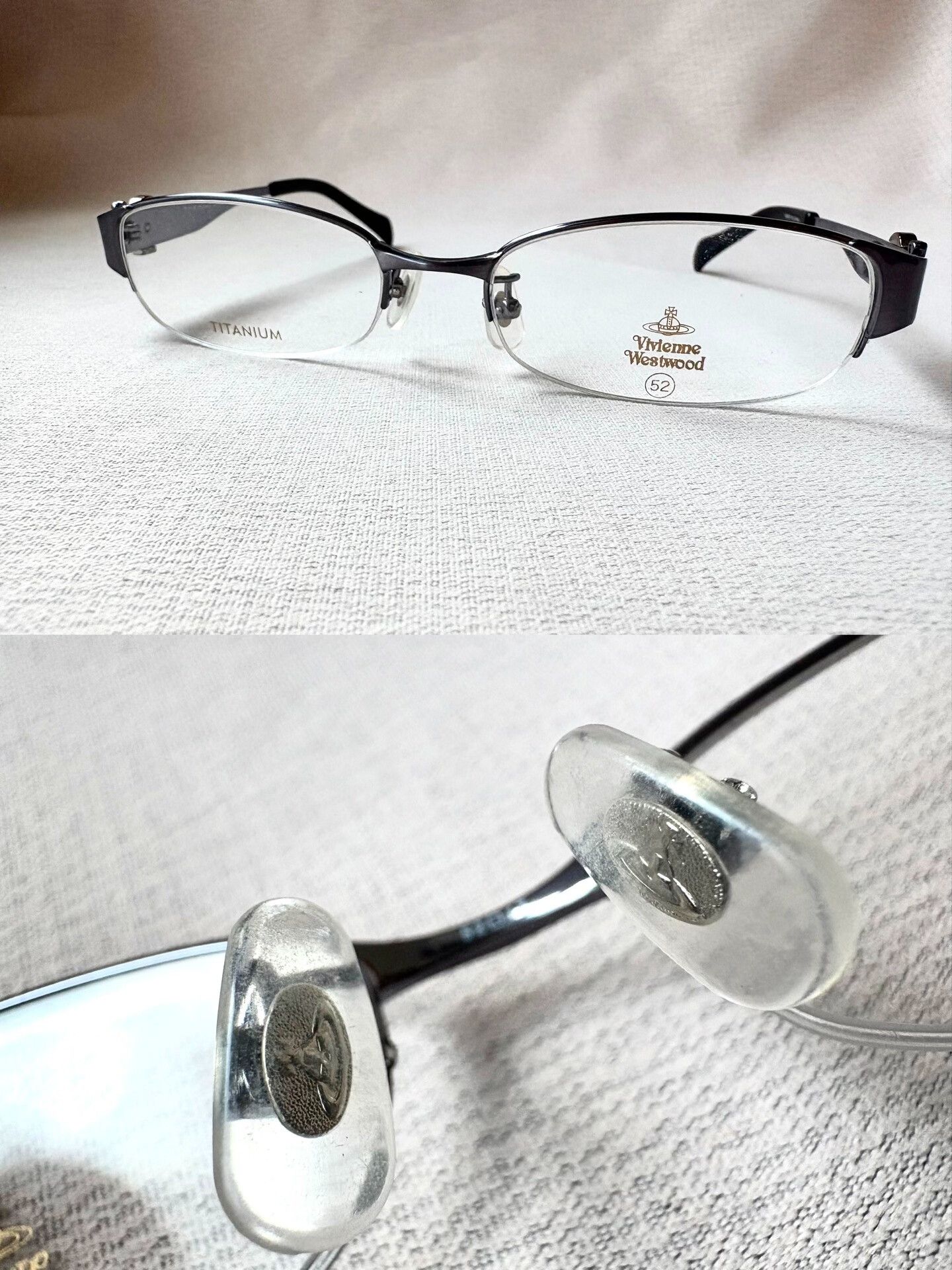 Vivienne Westwood vivienne westwood skull saturn half-frame glasses Size ONE SIZE - 6 Thumbnail