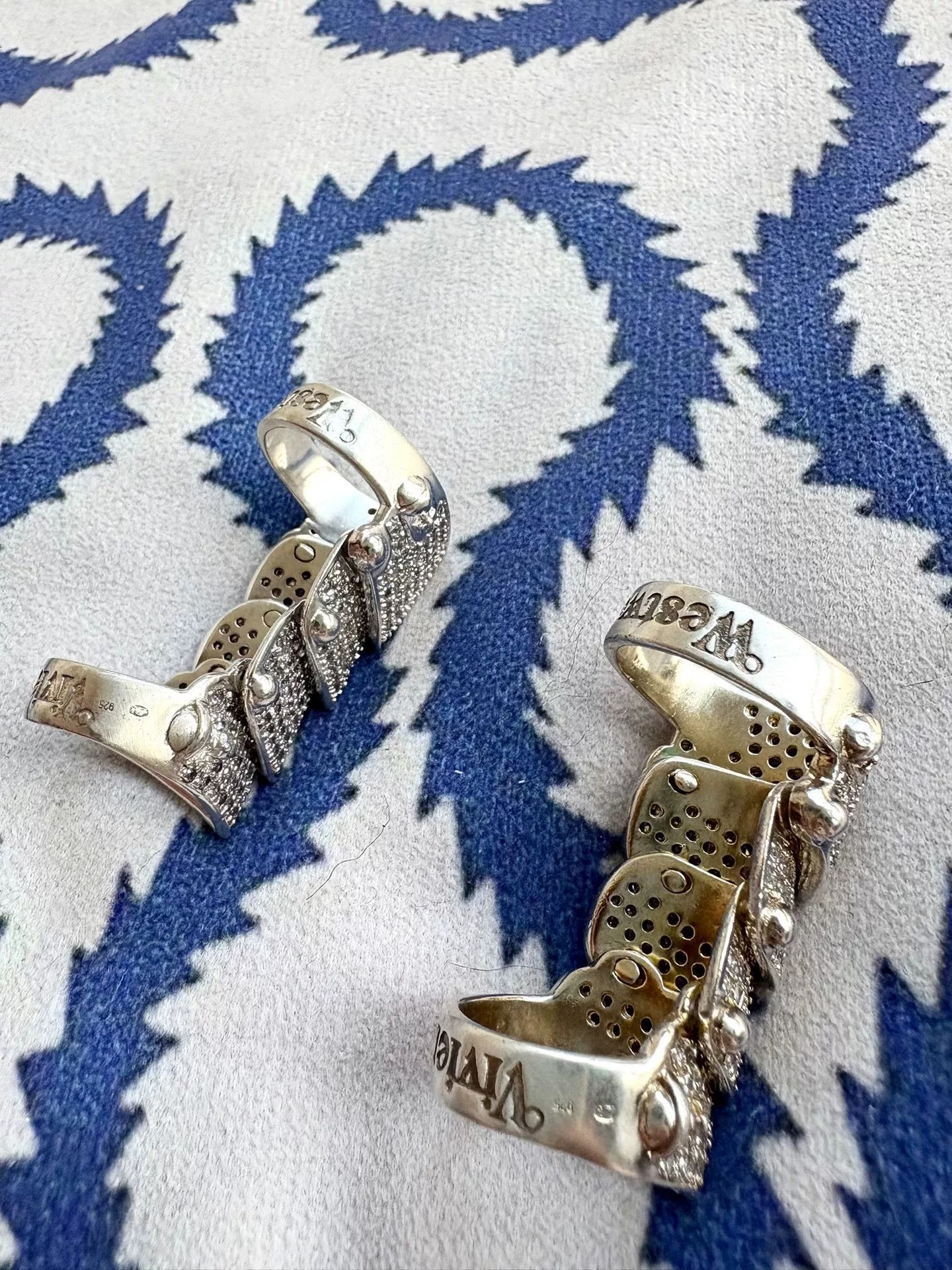 Vivienne Westwood silver vivienne westwood armor ring Size ONE SIZE - 4 Thumbnail