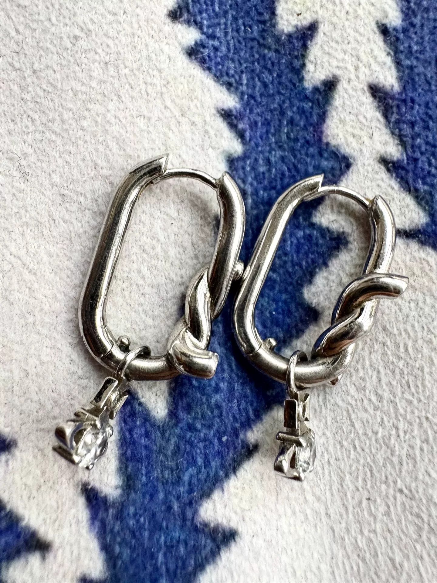Vivienne Westwood vivienne westwood silver woven saturn earrings Size ONE SIZE - 2 Thumbnail