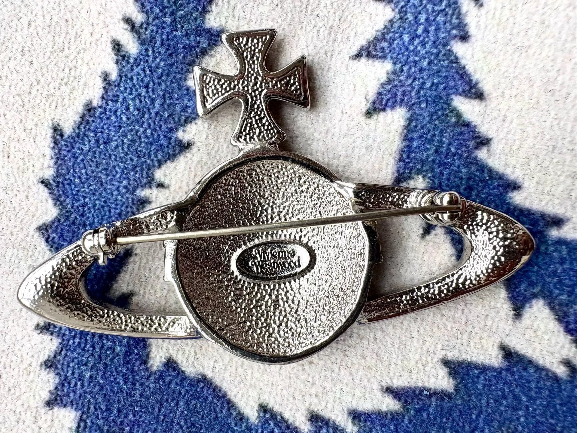 Vivienne Westwood vivienne westwood rhinestone saturn brooch Size ONE SIZE - 2 Thumbnail