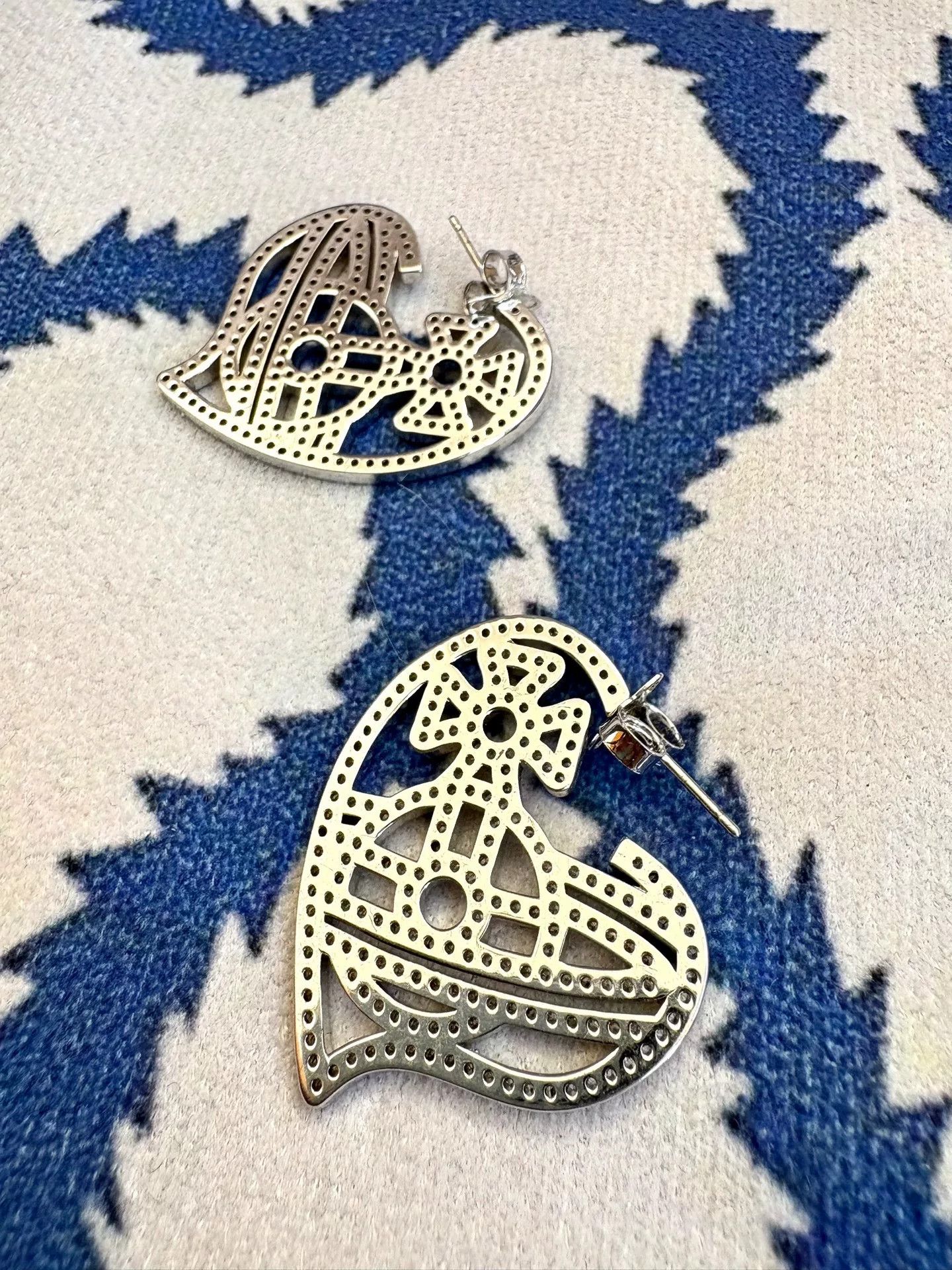 Vivienne Westwood vivienne westwood heart saturn earrings Size ONE SIZE - 2 Thumbnail