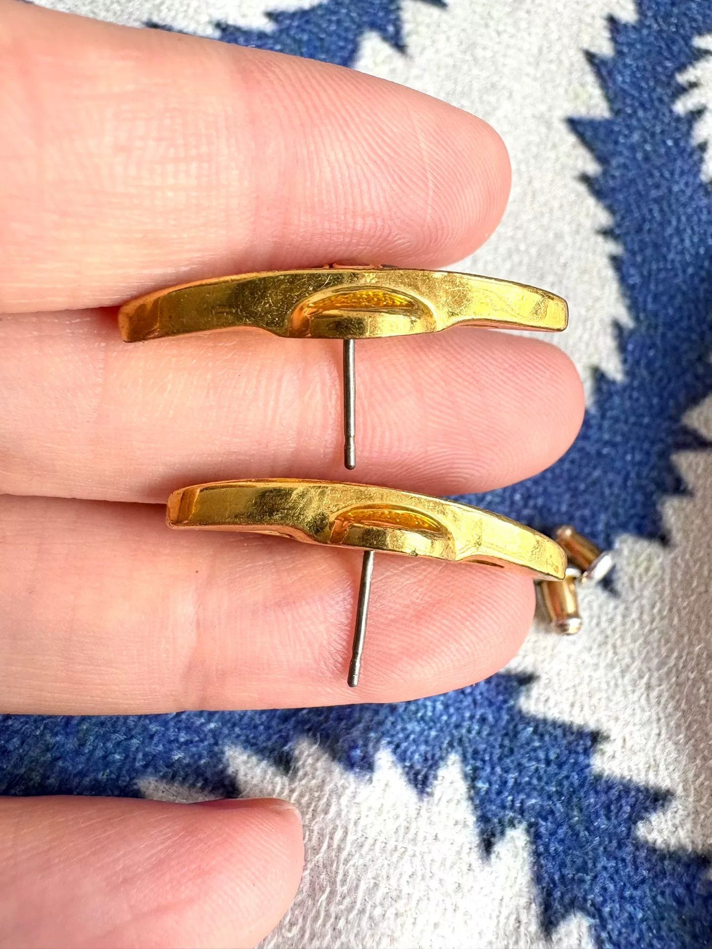 Vivienne Westwood vivienne westwood gold enamel saturn earrings Size ONE SIZE - 2 Thumbnail