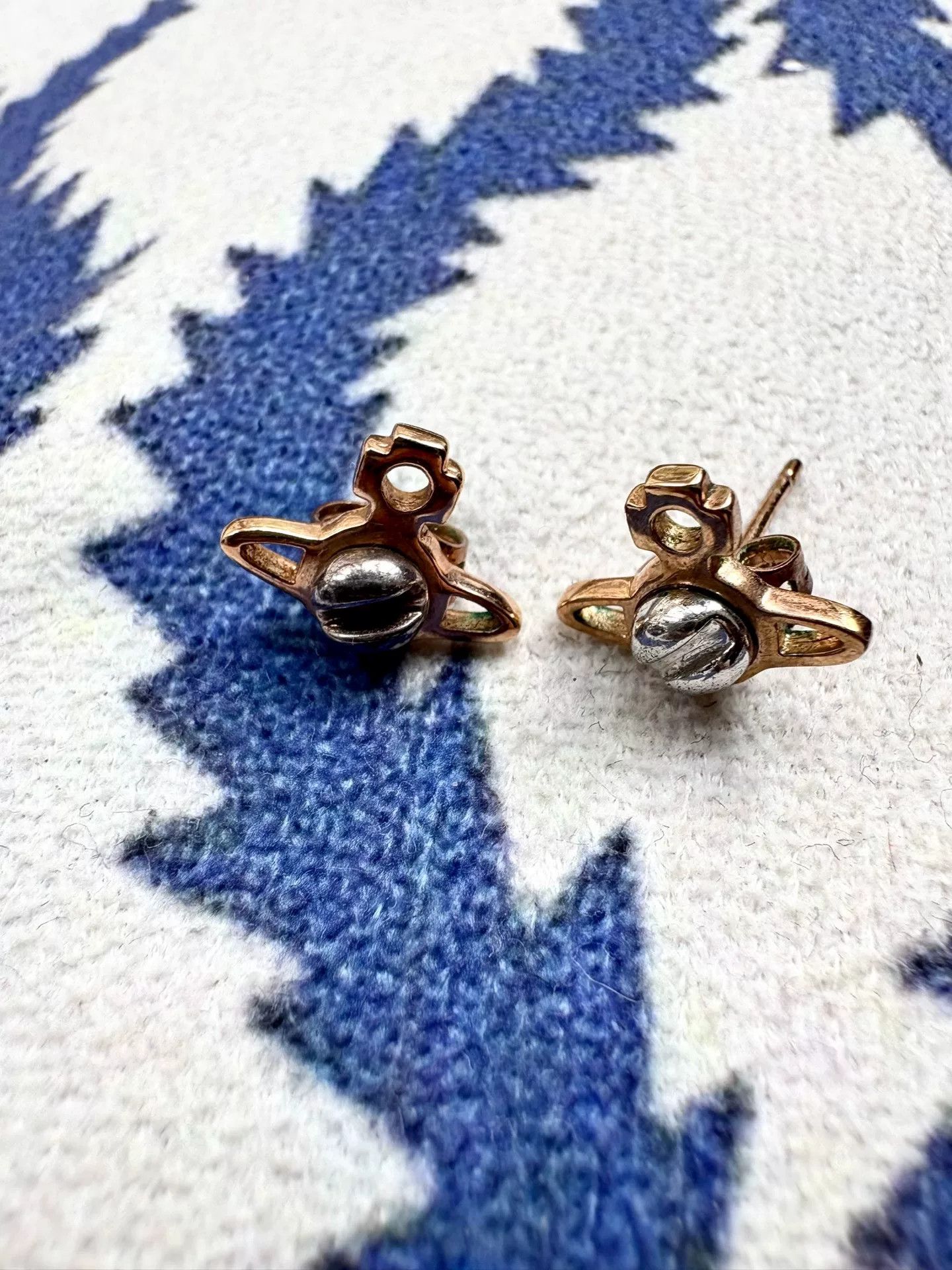 Vivienne Westwood vivienne westwood rose gold screw earrings Size ONE SIZE - 2 Thumbnail