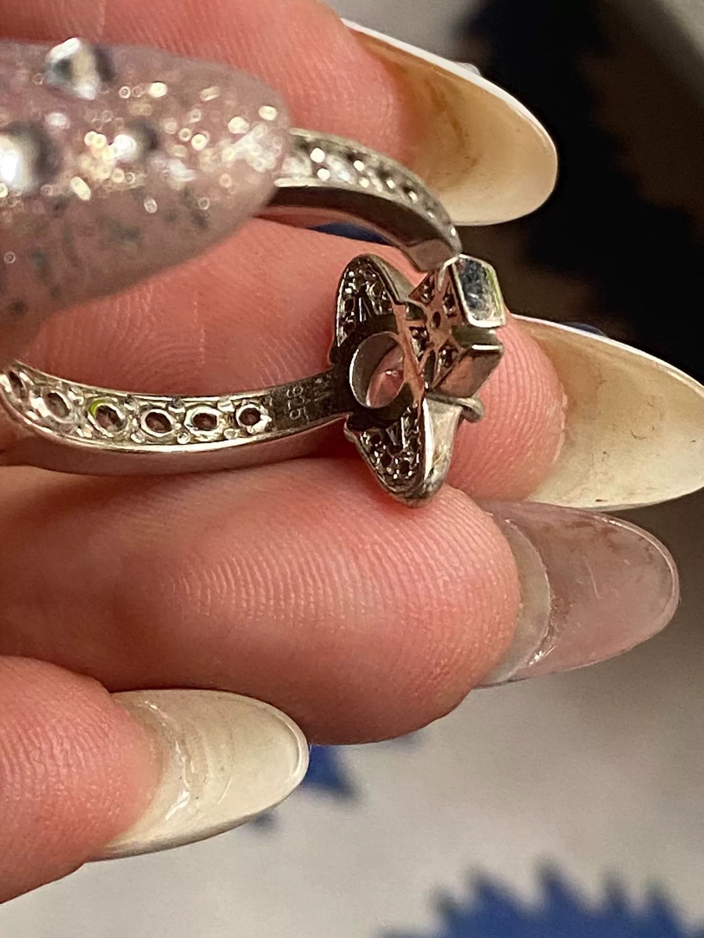 Vivienne Westwood vivienne westwood silver star ring with diamonds Size ONE SIZE - 5 Thumbnail