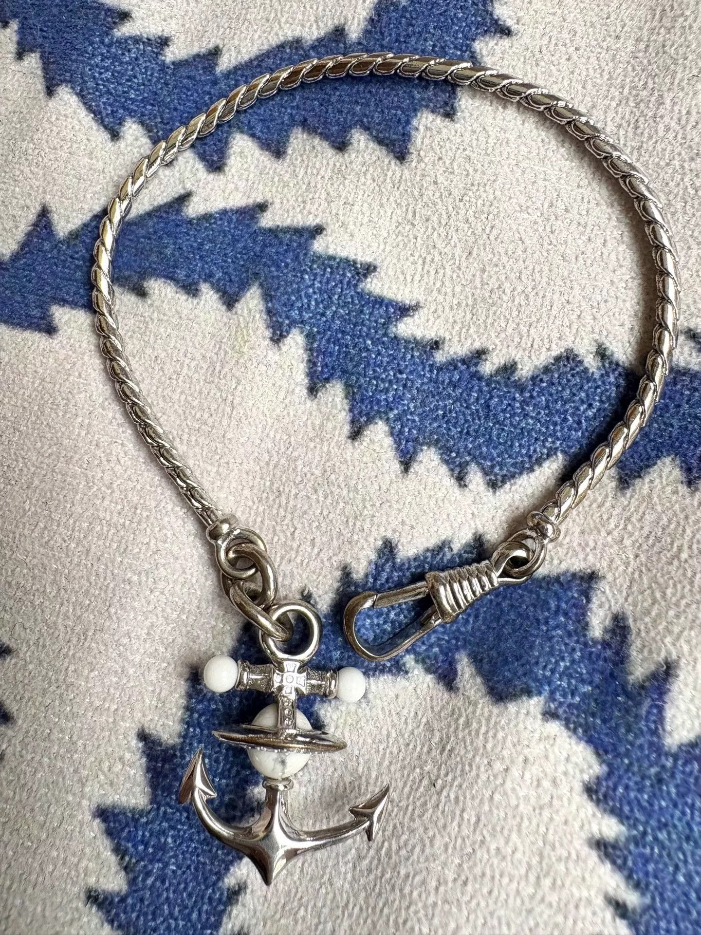 Vivienne Westwood rare vivienne westwood marble orb anchor bracelet Size ONE SIZE - 6 Thumbnail