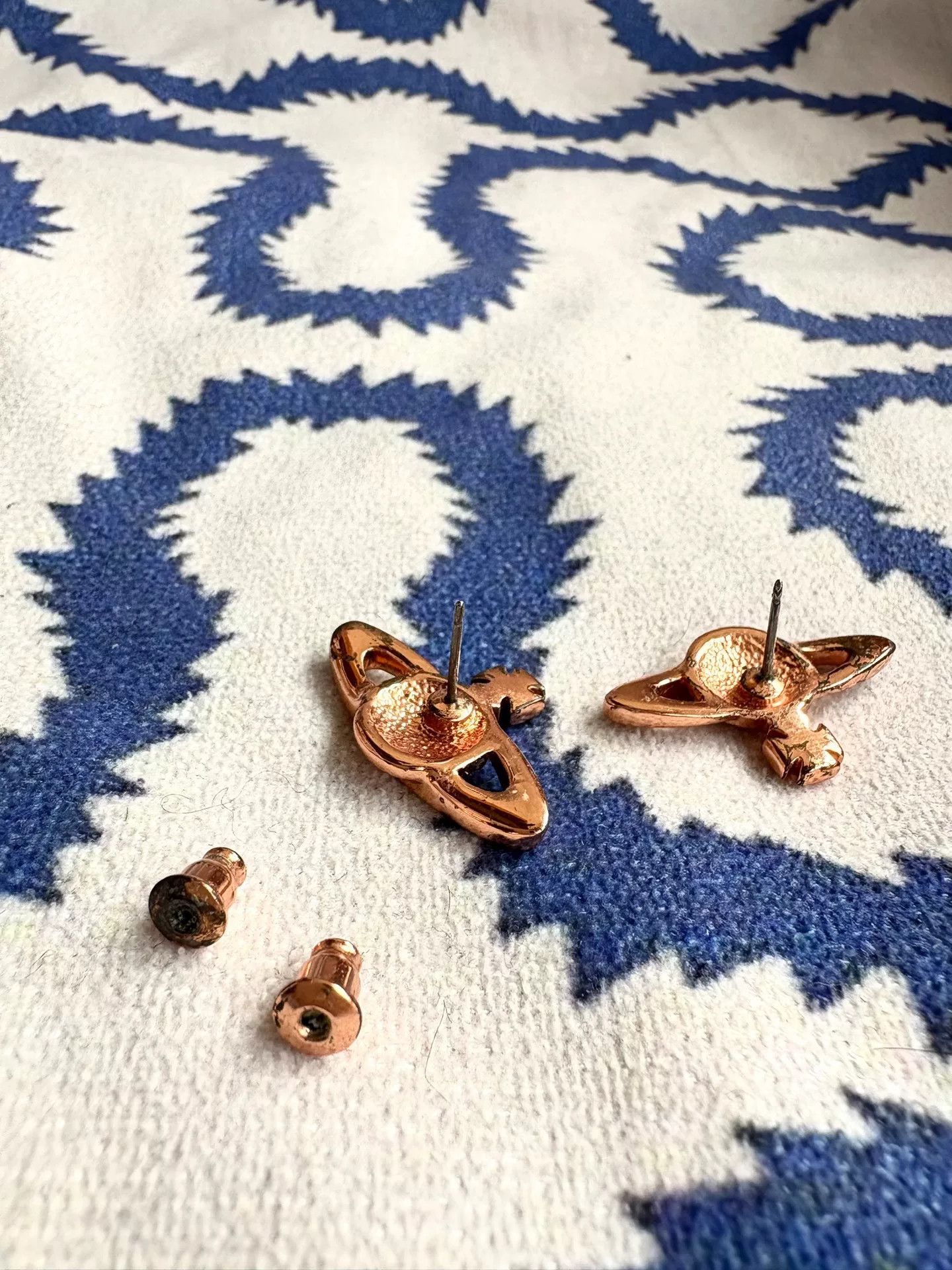 Vivienne Westwood vivienne westwood rose gold earrings Size ONE SIZE - 4 Thumbnail