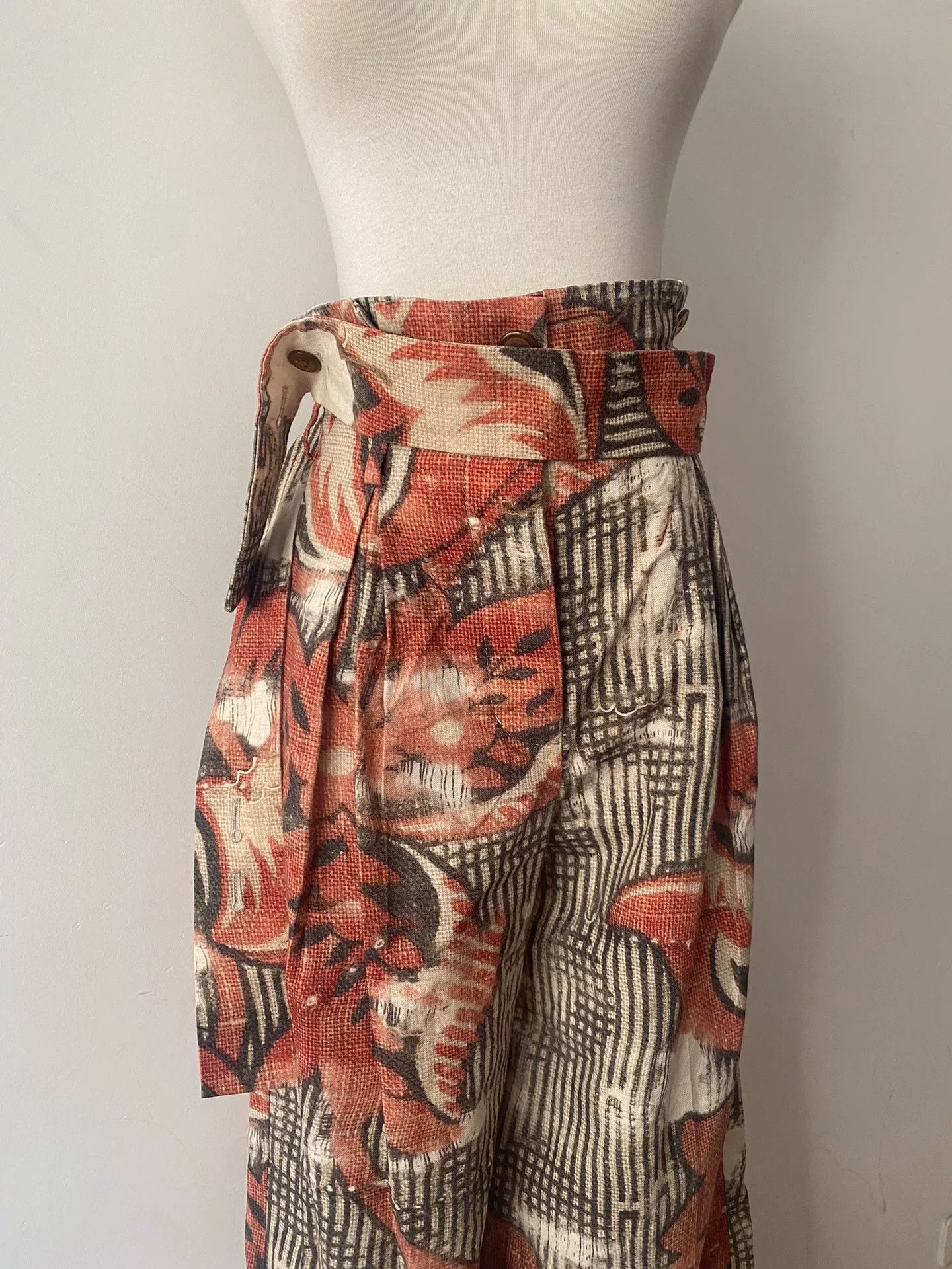 Vivienne Westwood vivienne westwood high-waist wide-leg trousers Size 25" / US 0 / IT 36 - 4 Thumbnail