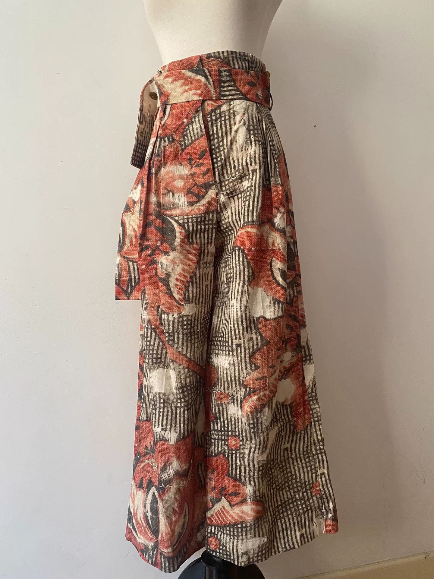 Vivienne Westwood vivienne westwood high-waist wide-leg trousers Size 25" / US 0 / IT 36 - 5 Thumbnail