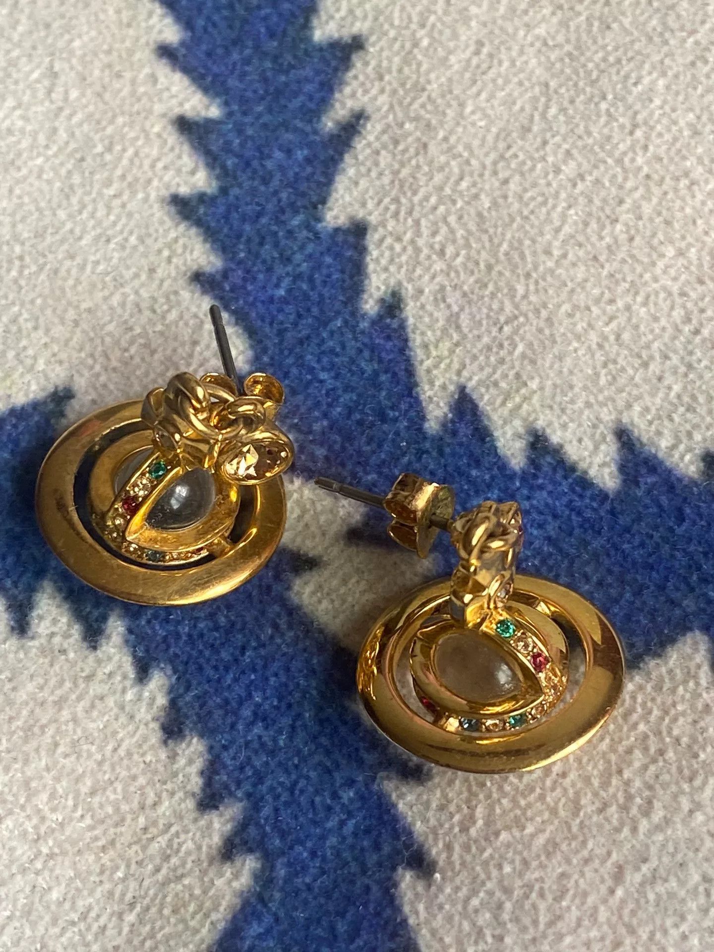 Vivienne Westwood vivienne westwood gold orb earrings Size ONE SIZE - 5 Thumbnail
