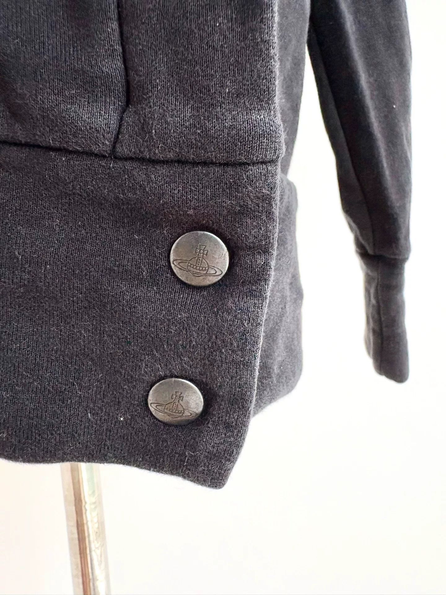Vivienne Westwood vivienne westwood black distressed hoodie jacket Size M / US 6-8 / IT 42-44 - 8 Thumbnail