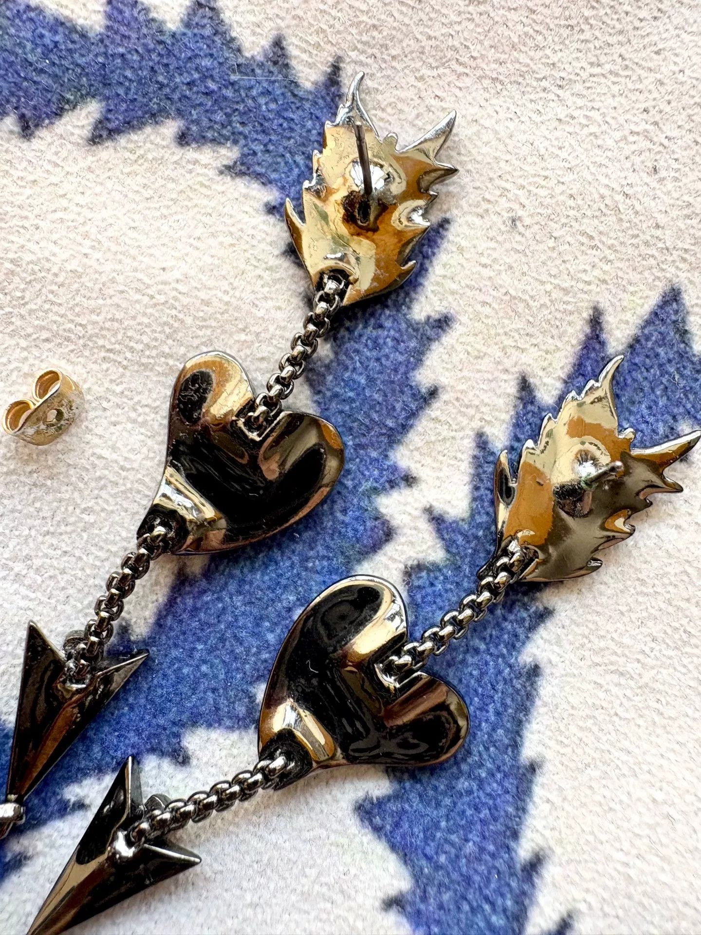 Vivienne Westwood vivienne westwood heart arrow earrings 2011 Size ONE SIZE - 7 Thumbnail