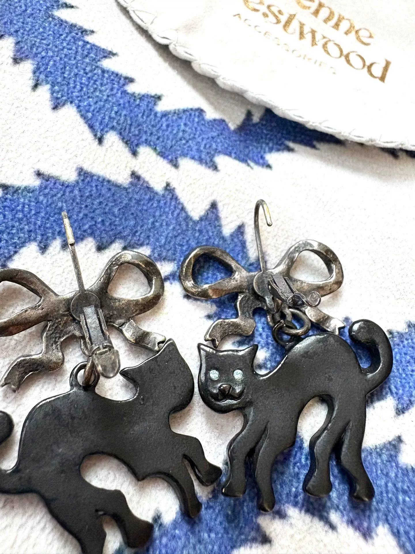 Vivienne Westwood vivienne westwood black cat earrings Size ONE SIZE - 5 Thumbnail