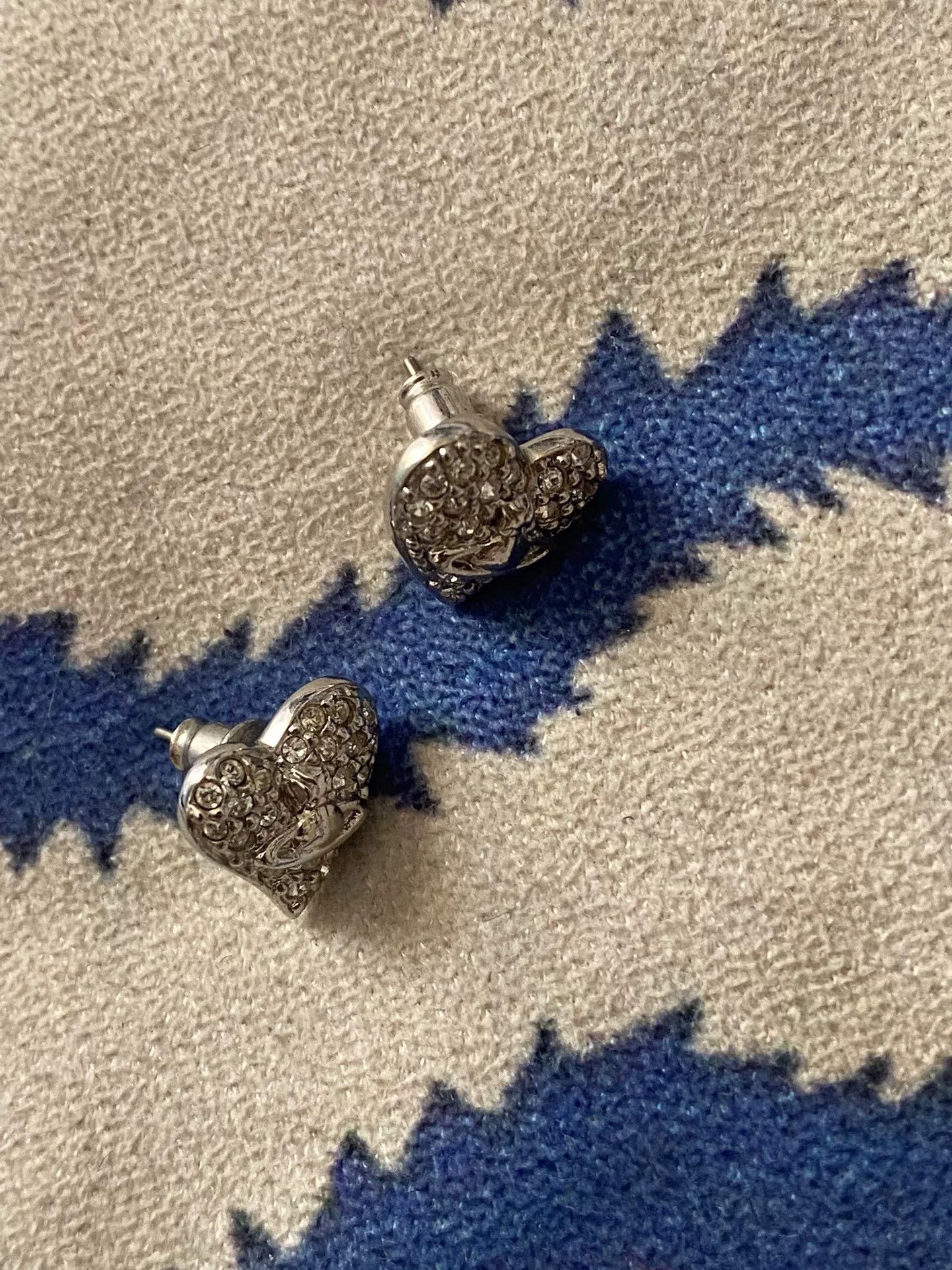 Vivienne Westwood vivienne westwood heart-shaped diamond earrings Size ONE SIZE - 2 Thumbnail