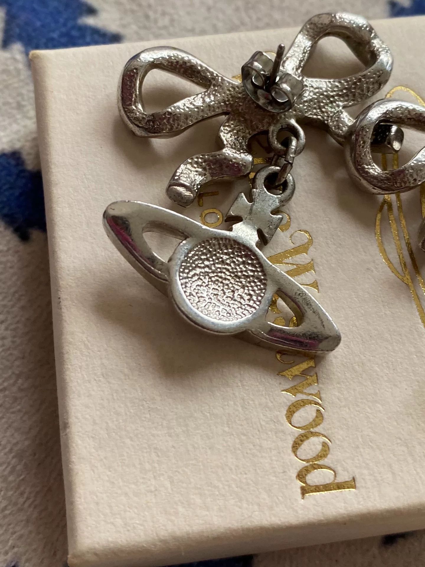 Vivienne Westwood vintage vivienne westwood butterfly bow earrings Size ONE SIZE - 3 Thumbnail