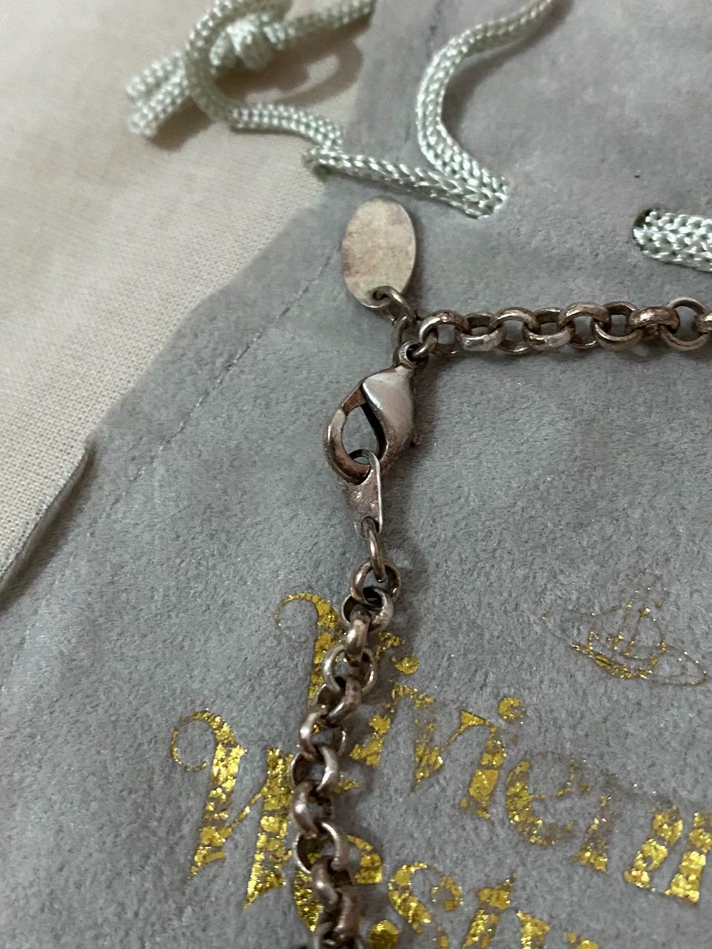 Vivienne Westwood vivienne westwood orb necklace with embossed detail Size ONE SIZE - 7 Thumbnail
