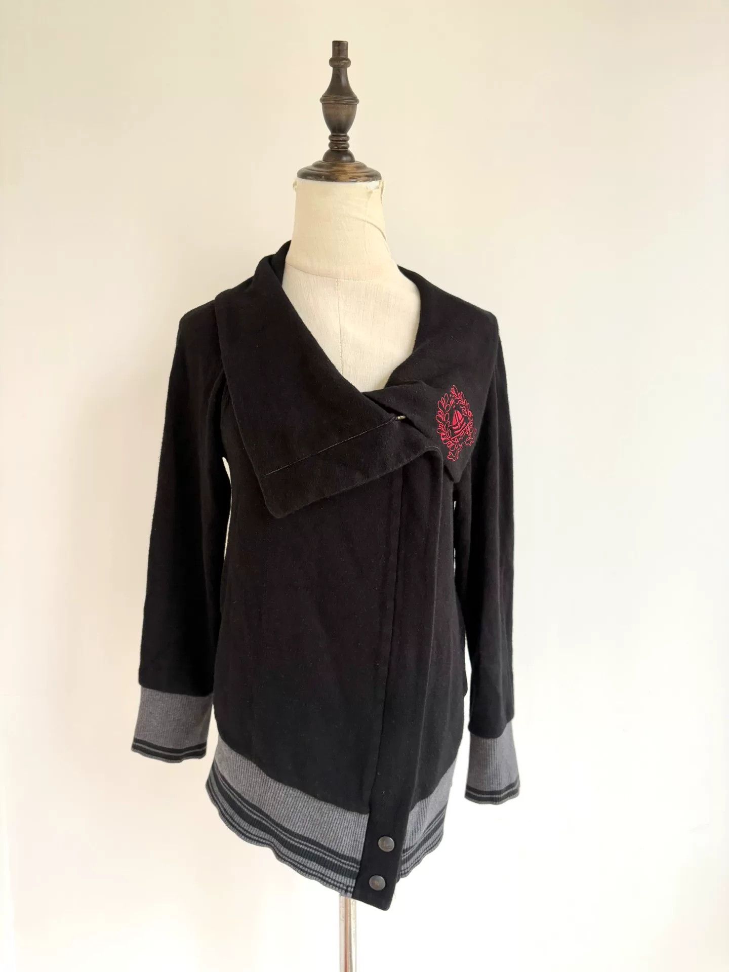 Vivienne Westwood vivienne westwood black gray sweatshirt jacket Size M / US 6-8 / IT 42-44 - 2 Thumbnail
