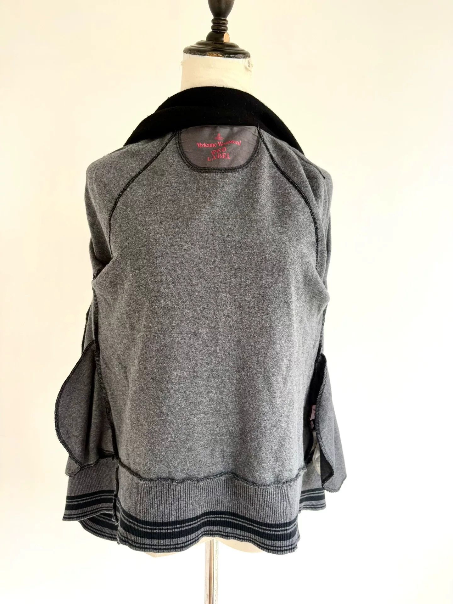 Vivienne Westwood vivienne westwood black gray sweatshirt jacket Size M / US 6-8 / IT 42-44 - 5 Thumbnail