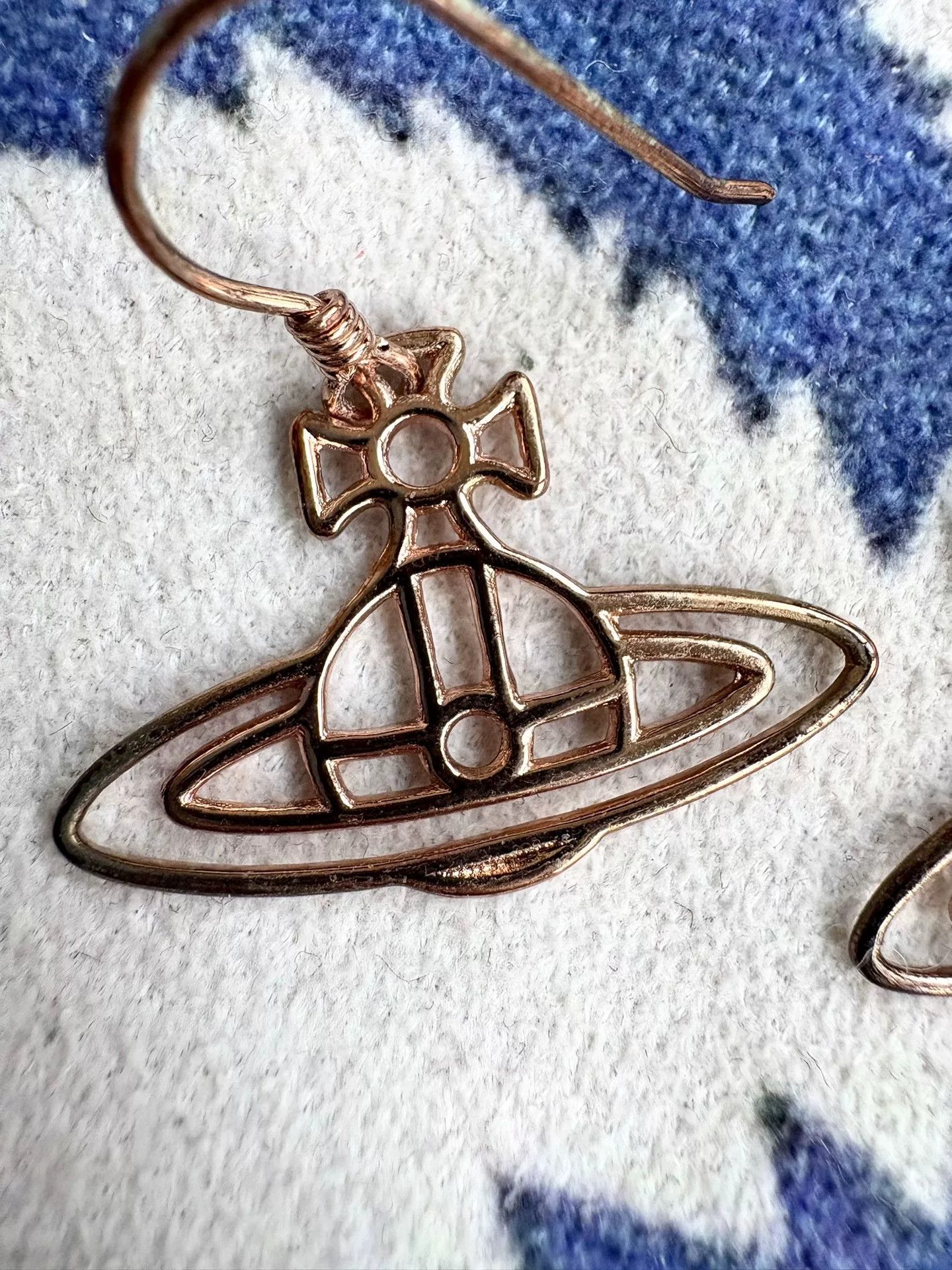 Vivienne Westwood vivienne westwood gold saturn earrings Size ONE SIZE - 5 Thumbnail