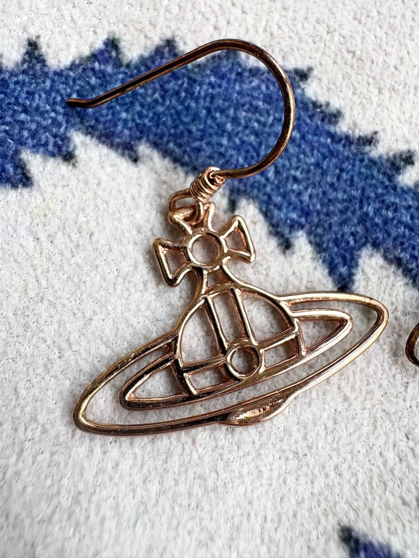 Vivienne Westwood vivienne westwood gold saturn earrings Size ONE SIZE - 2 Thumbnail