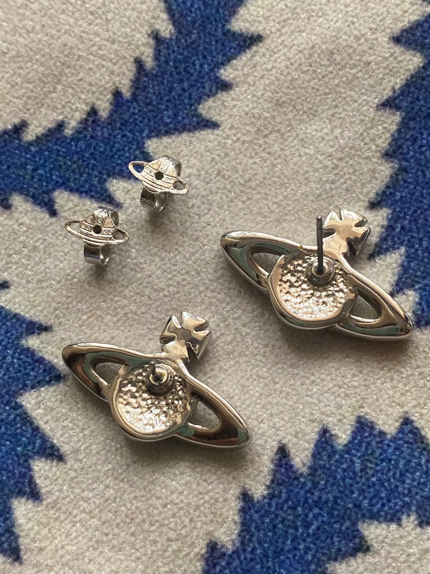 Vivienne Westwood vivienne westwood rhinestone orbit earrings Size ONE SIZE - 5 Thumbnail