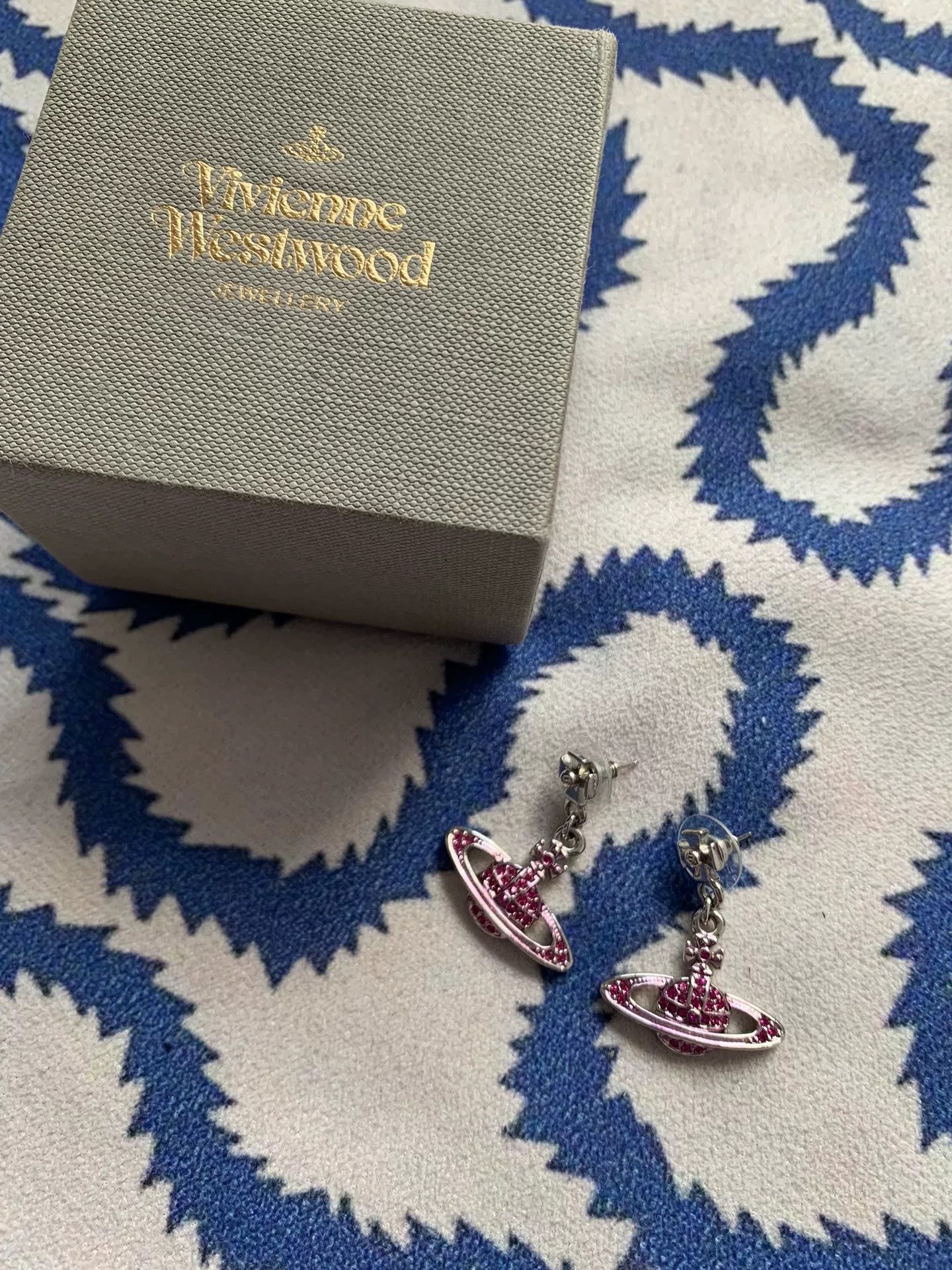 Vivienne Westwood rare vivienne westwood pink saturn earrings Size ONE SIZE - 2 Thumbnail