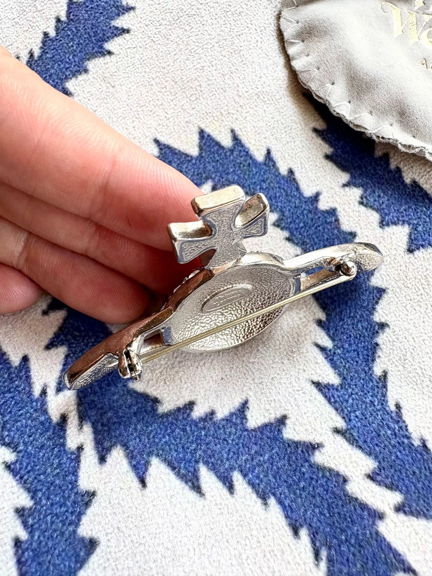 Vivienne Westwood vivienne westwood vintage silver planet brooch Size ONE SIZE - 5 Thumbnail