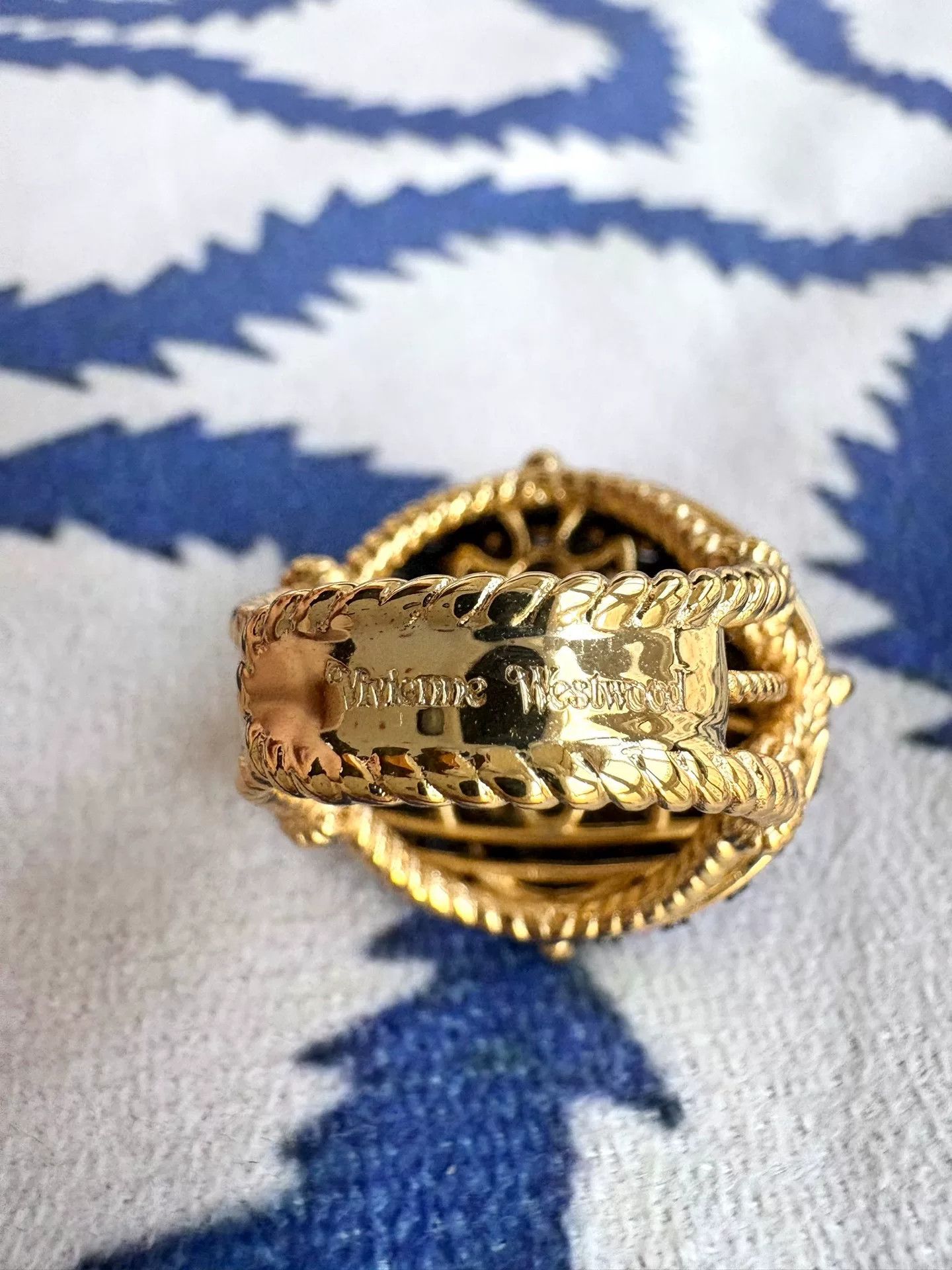 Vivienne Westwood vivienne westwood purple gemstone ring Size ONE SIZE - 4 Thumbnail