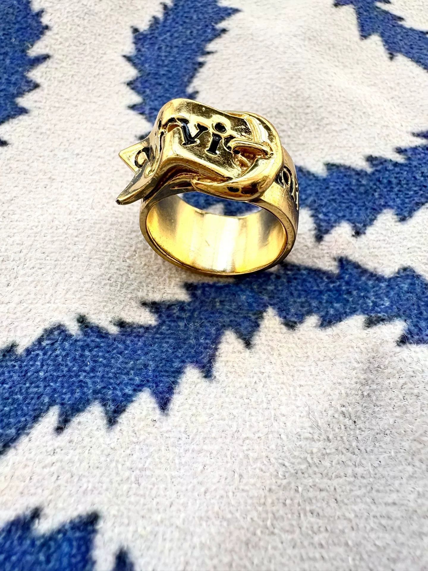 Vivienne Westwood vintage vivienne westwood gold buckle ring Size ONE SIZE - 9 Thumbnail