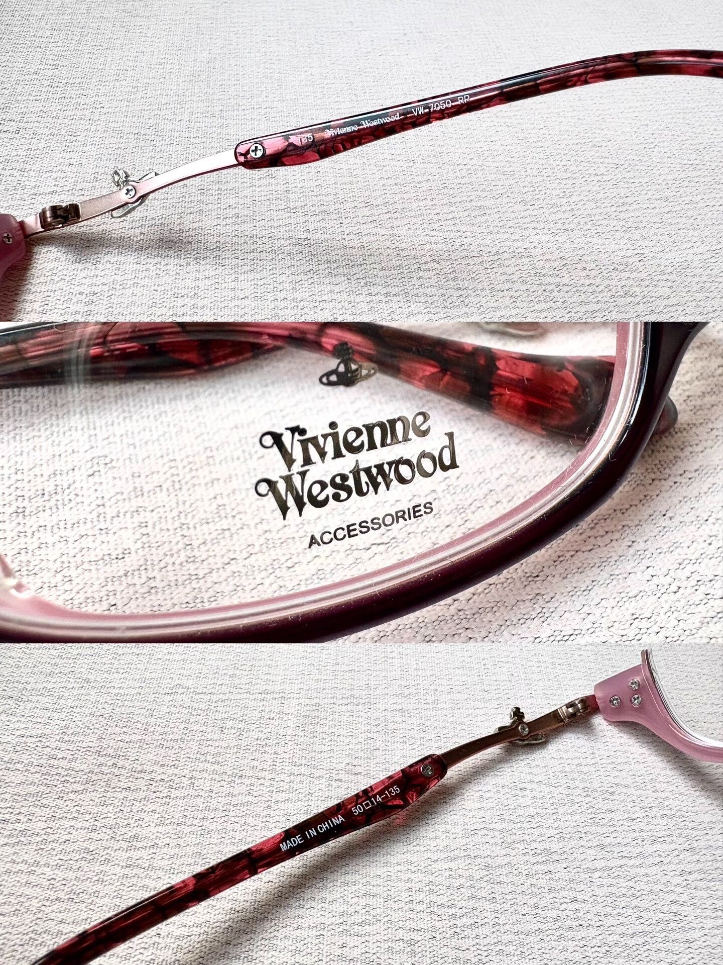 Vivienne Westwood vivienne westwood pink tortoiseshell glasses Size ONE SIZE - 3 Thumbnail