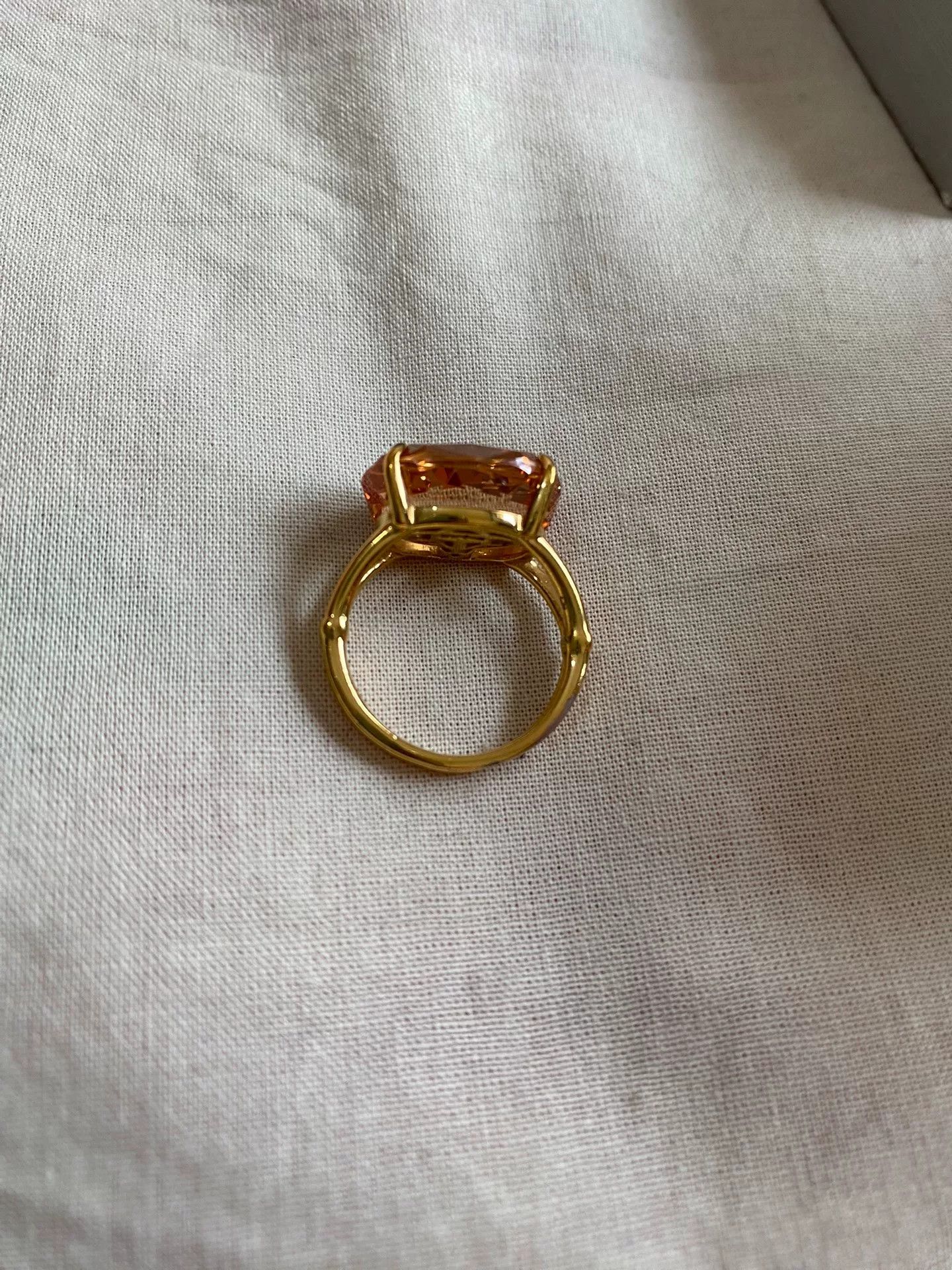 Vivienne Westwood vivienne westwood rare yellow crystal ring Size ONE SIZE - 6 Thumbnail