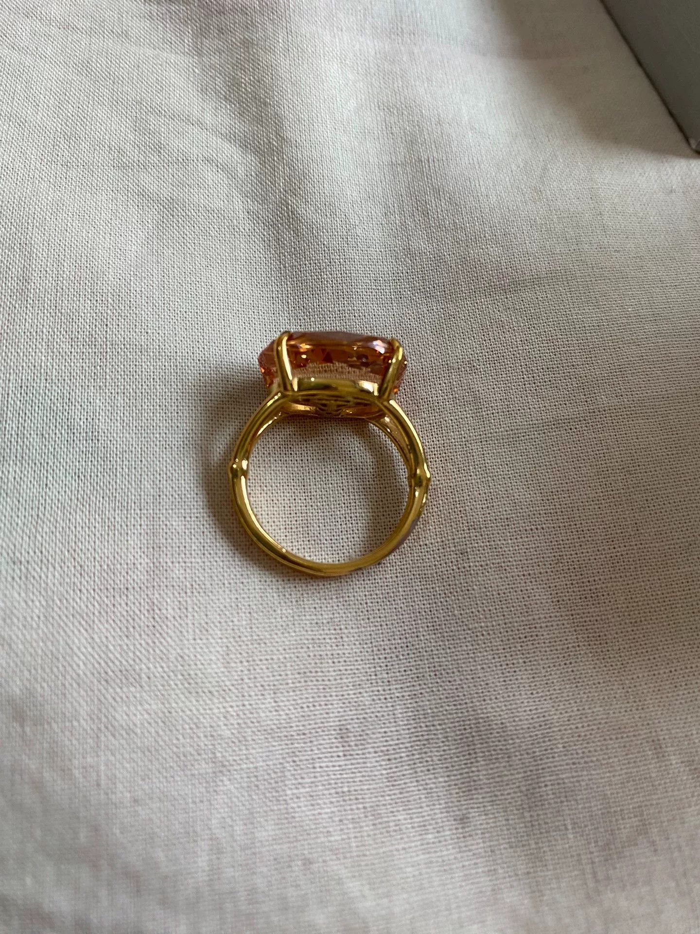 Vivienne Westwood vivienne westwood rare yellow crystal ring Size ONE SIZE - 5 Thumbnail