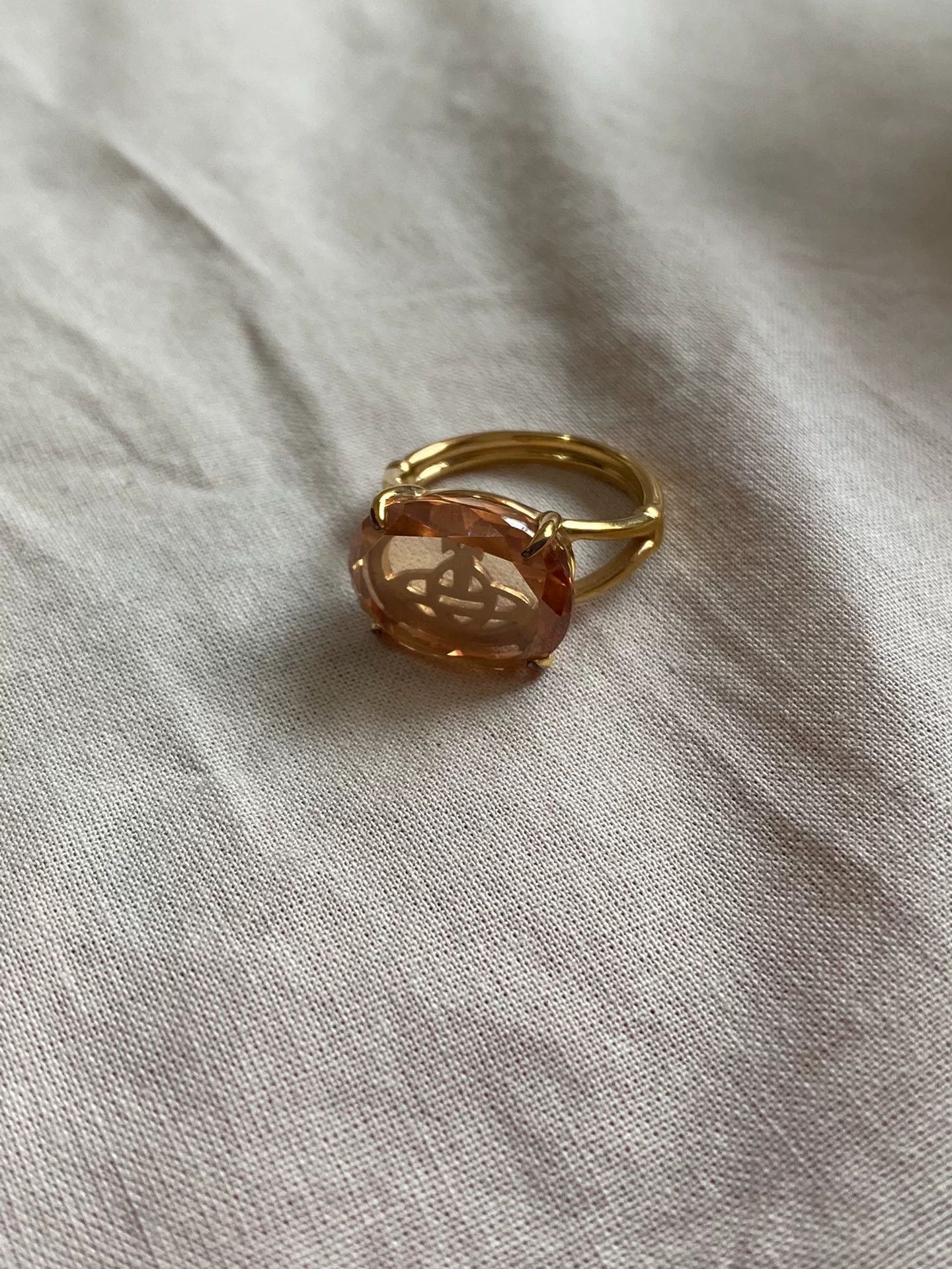 Vivienne Westwood vivienne westwood rare yellow crystal ring Size ONE SIZE - 7 Thumbnail