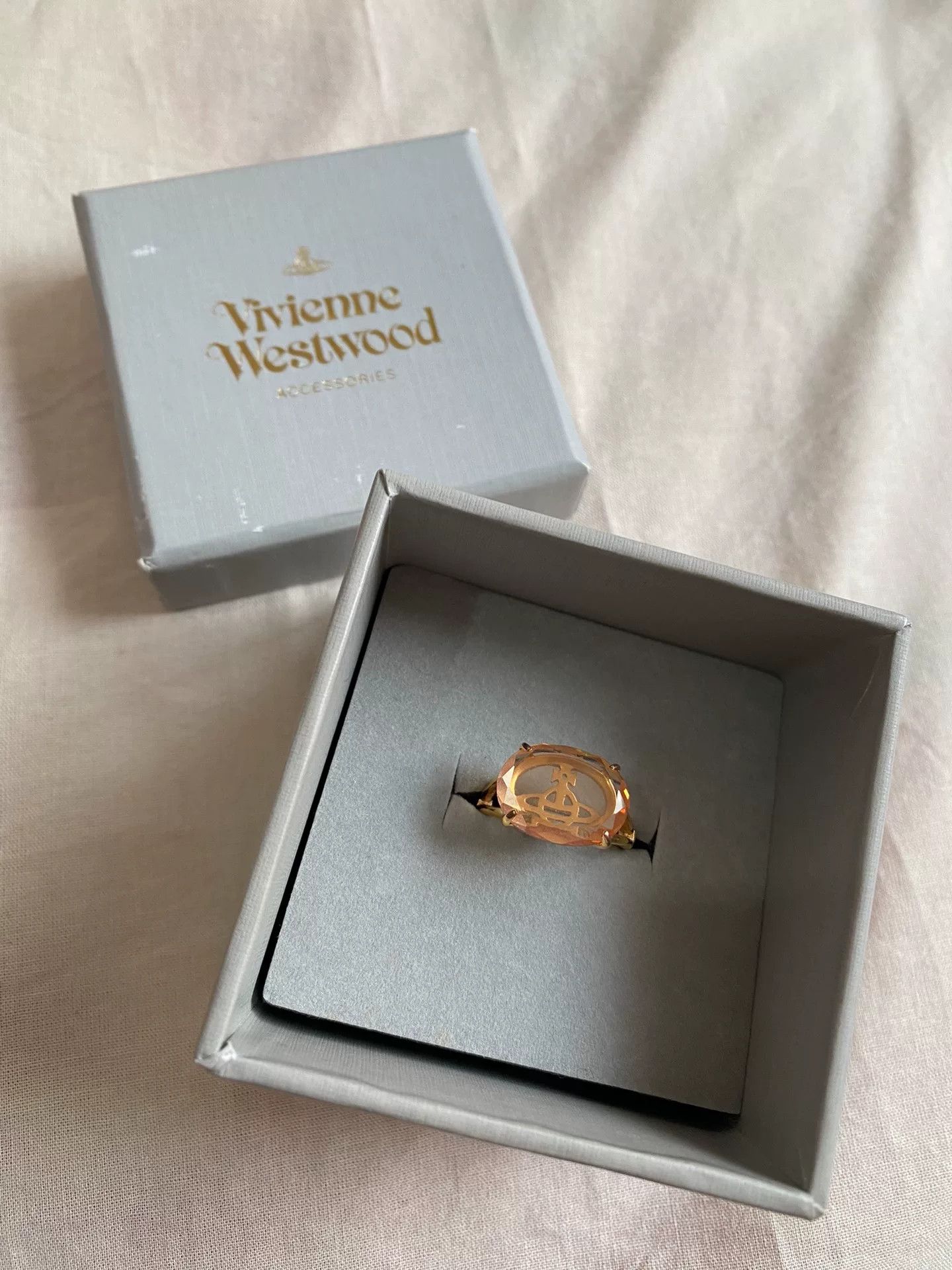 Vivienne Westwood vivienne westwood rare yellow crystal ring Size ONE SIZE - 2 Thumbnail