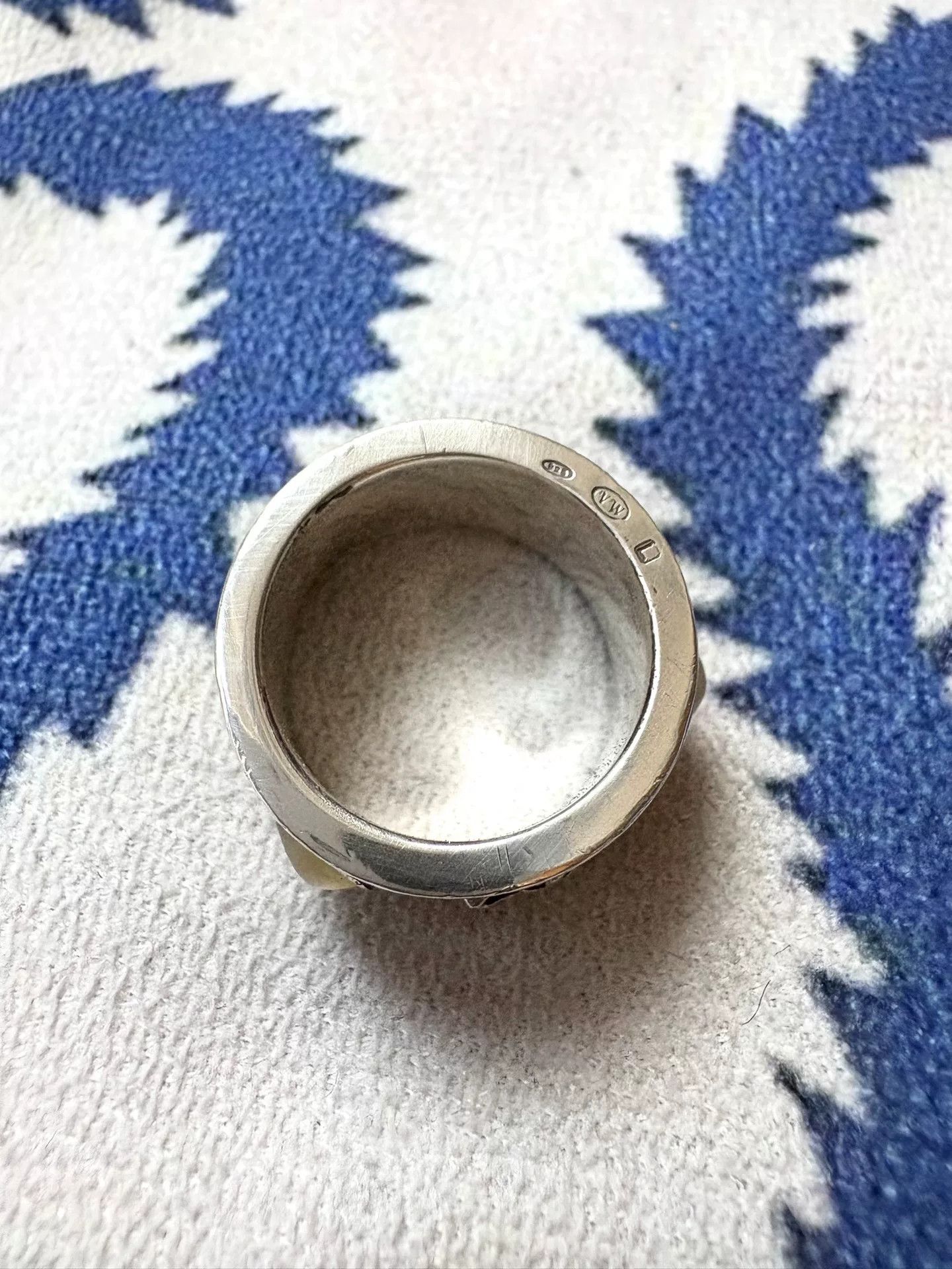 Vivienne Westwood vivienne westwood king ring in beige color Size ONE SIZE - 6 Thumbnail