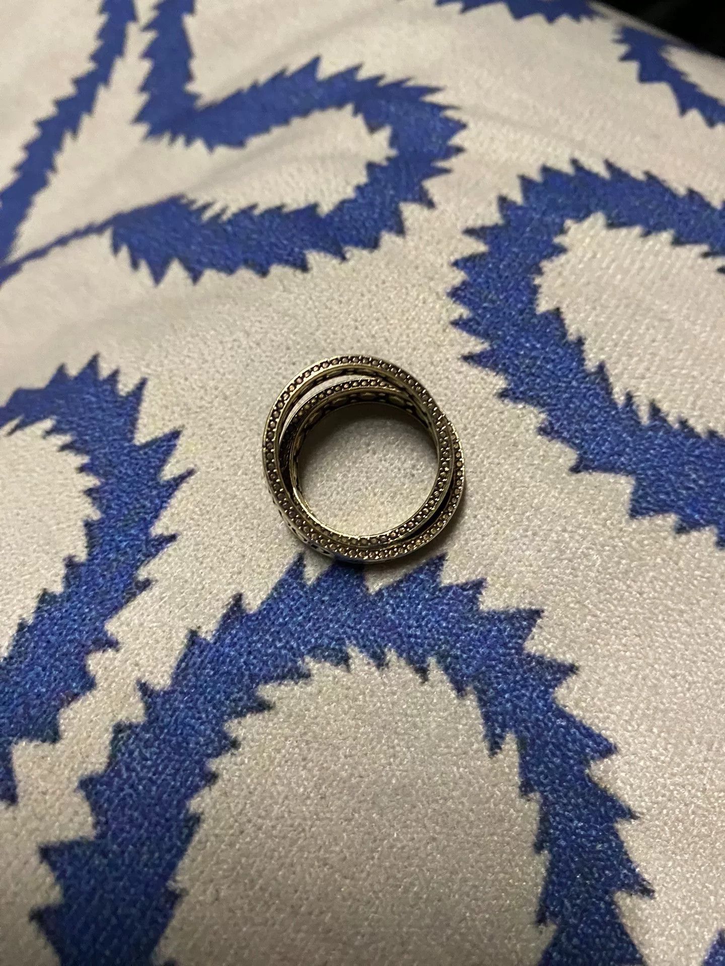 Vivienne Westwood vivienne westwood double-layer silver ring Size ONE SIZE - 3 Thumbnail