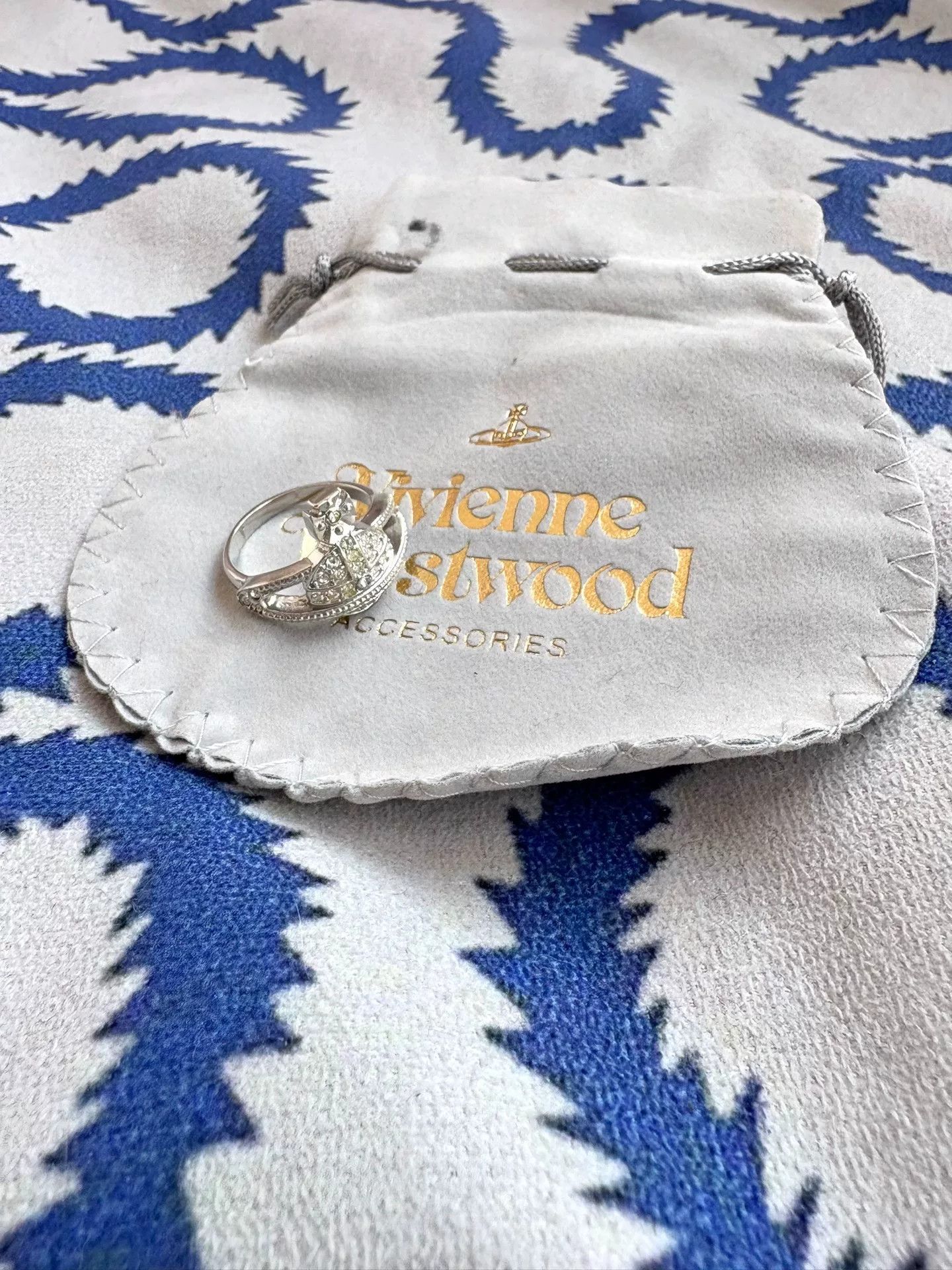 Vivienne Westwood vivienne westwood vintage diamond saturn ring Size ONE SIZE - 3 Thumbnail