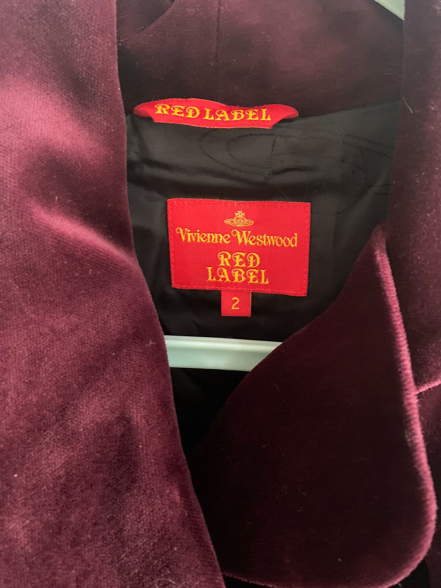 Vivienne Westwood vivienne westwood burgundy velvet blazer outfit Size M / US 6-8 / IT 42-44 - 6 Thumbnail